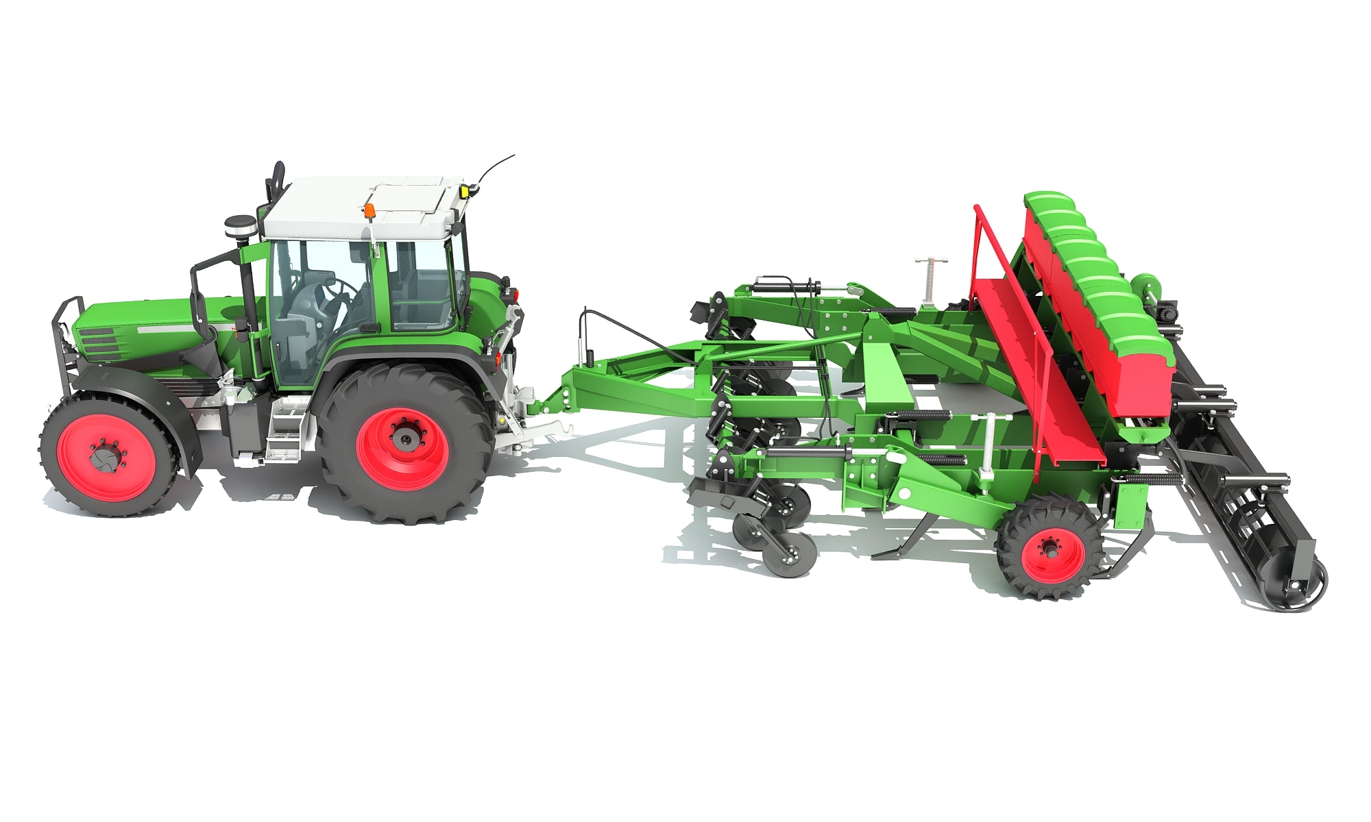 Seed Drill 3D Models