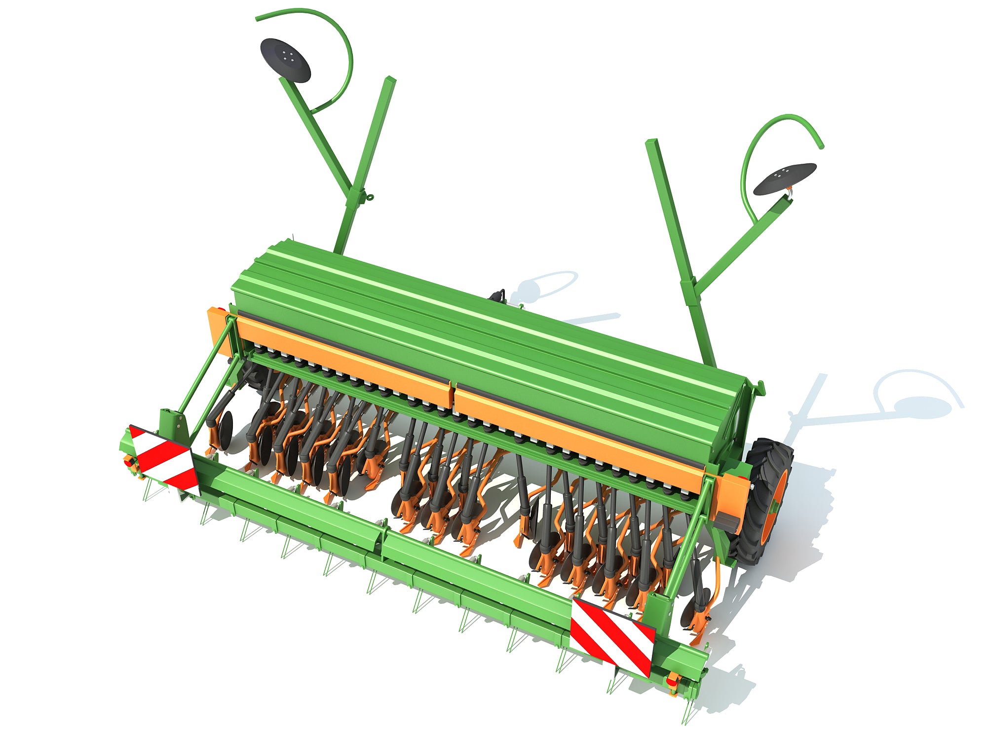 Seed Drill 3D Models
