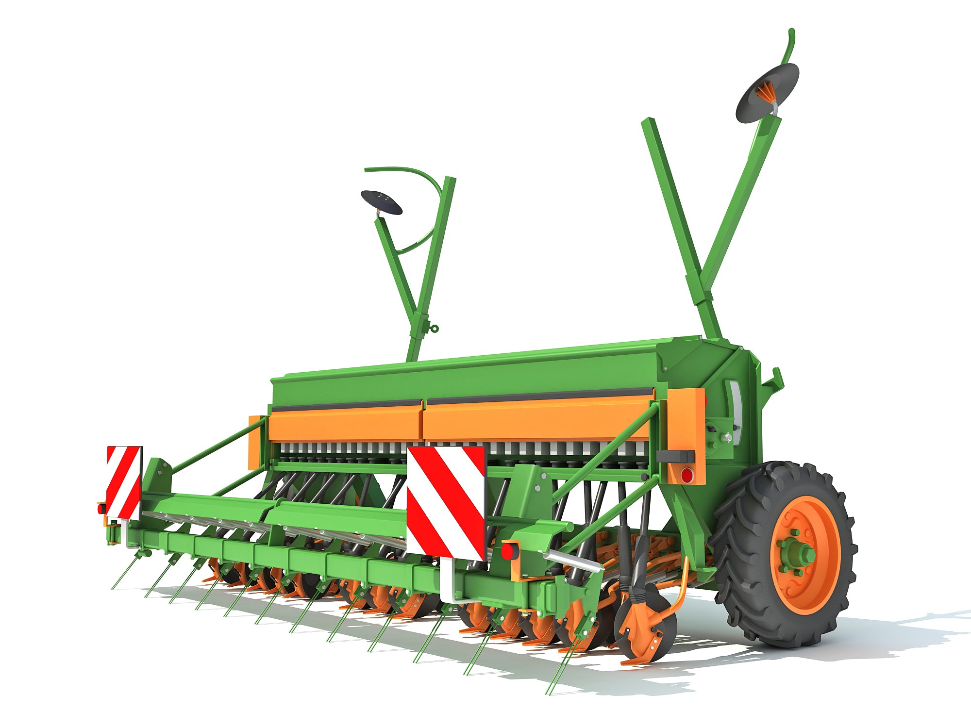 Seed Drill 3D Models