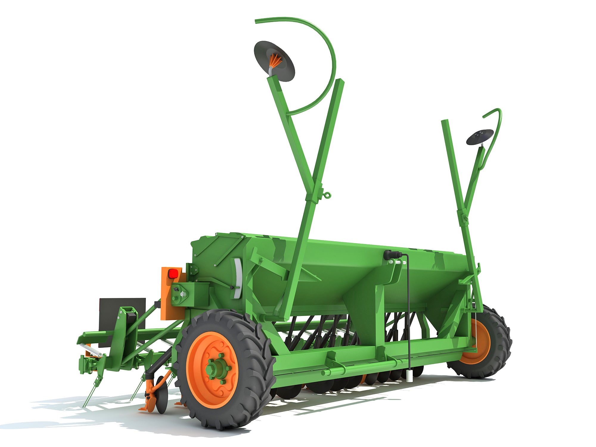 Seed Drill 3D Models