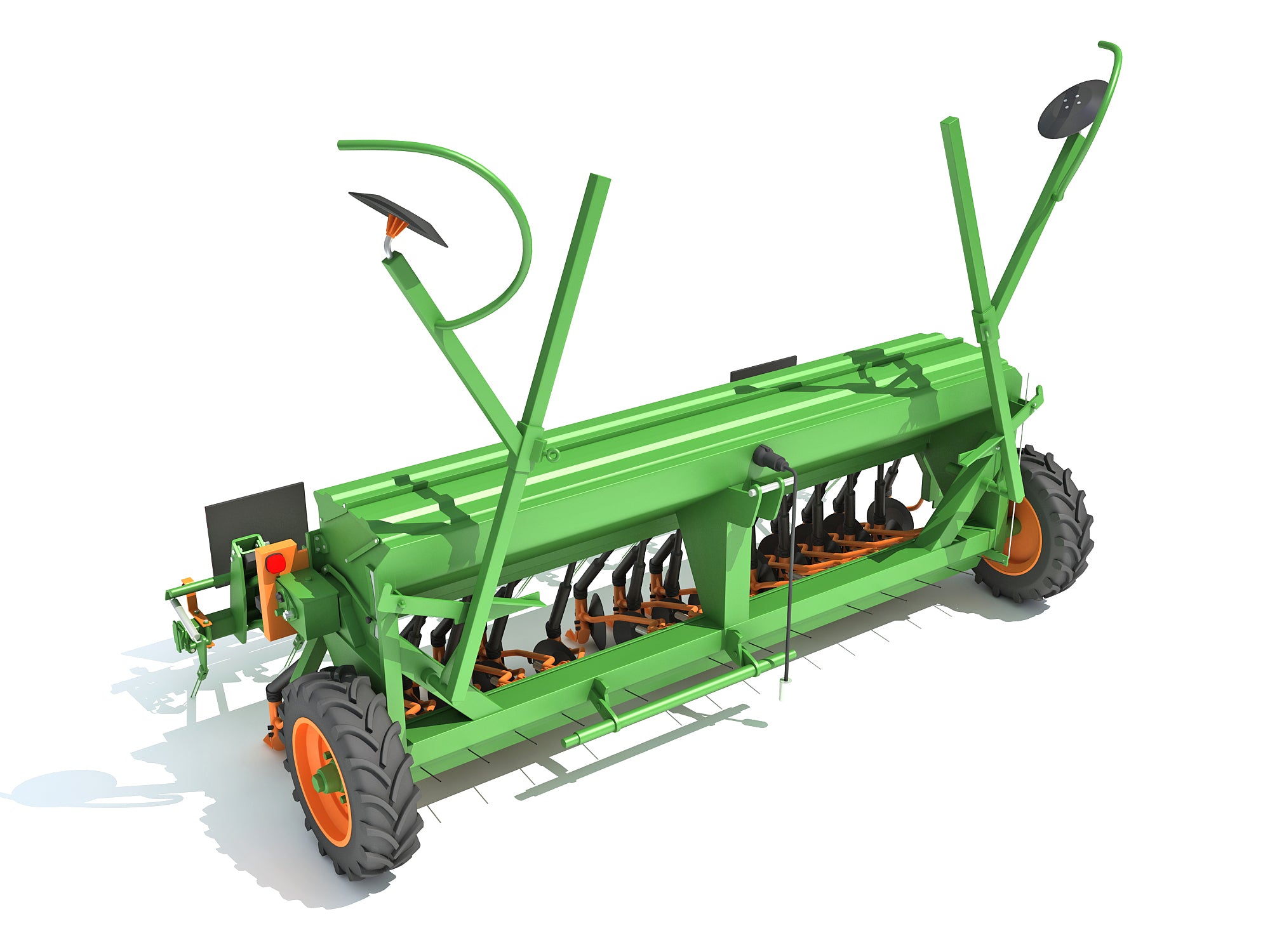 Seed Drill 3D Models