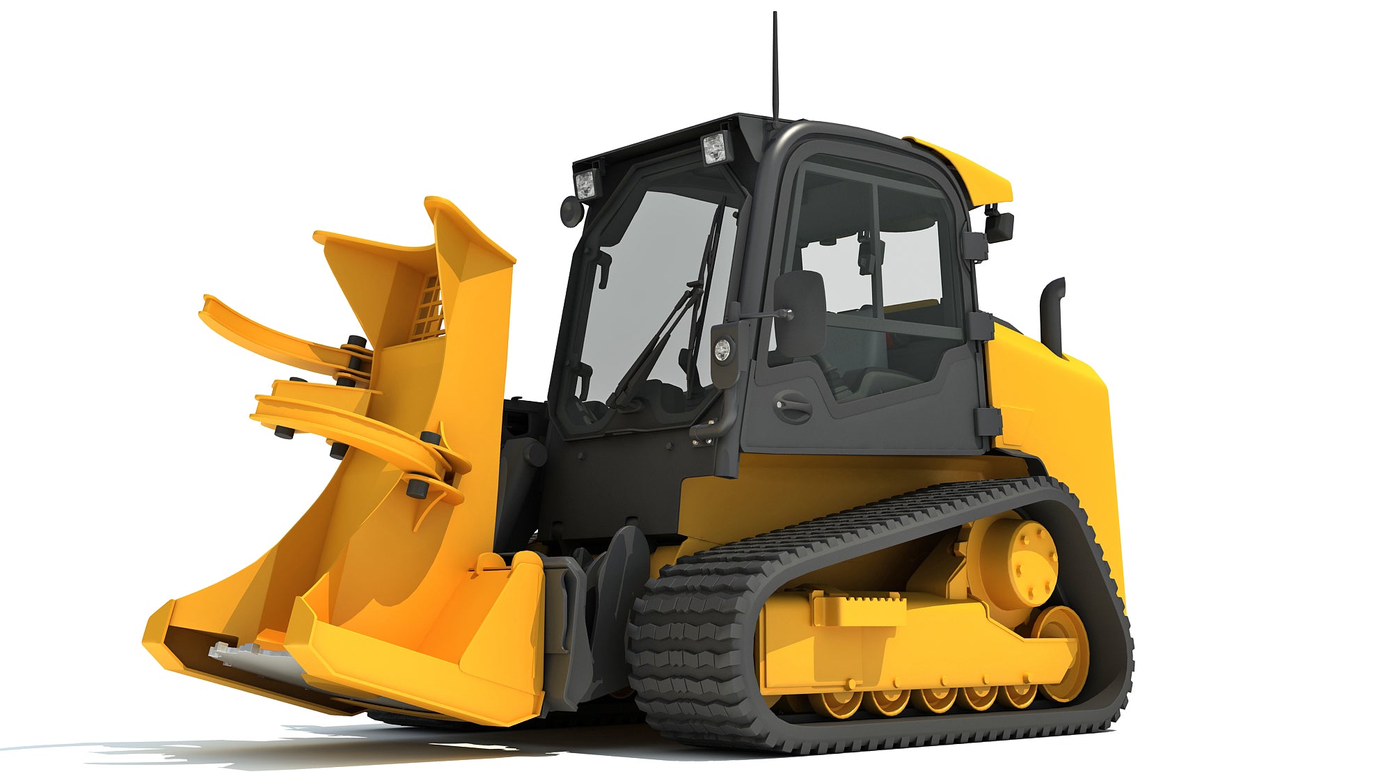 3D Skid Steer Tree Cutter