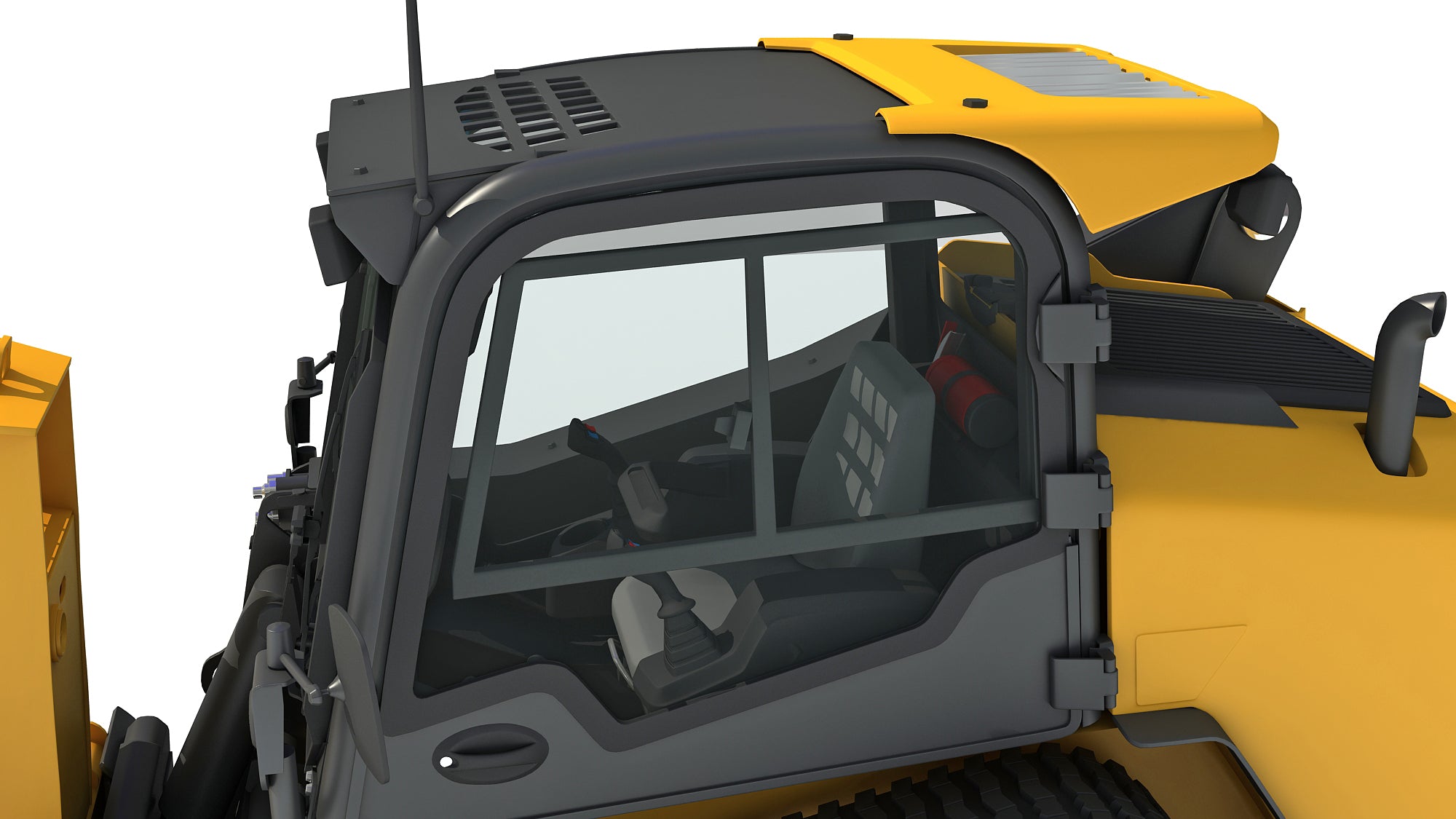 3D Skid Steer Tree Cutter