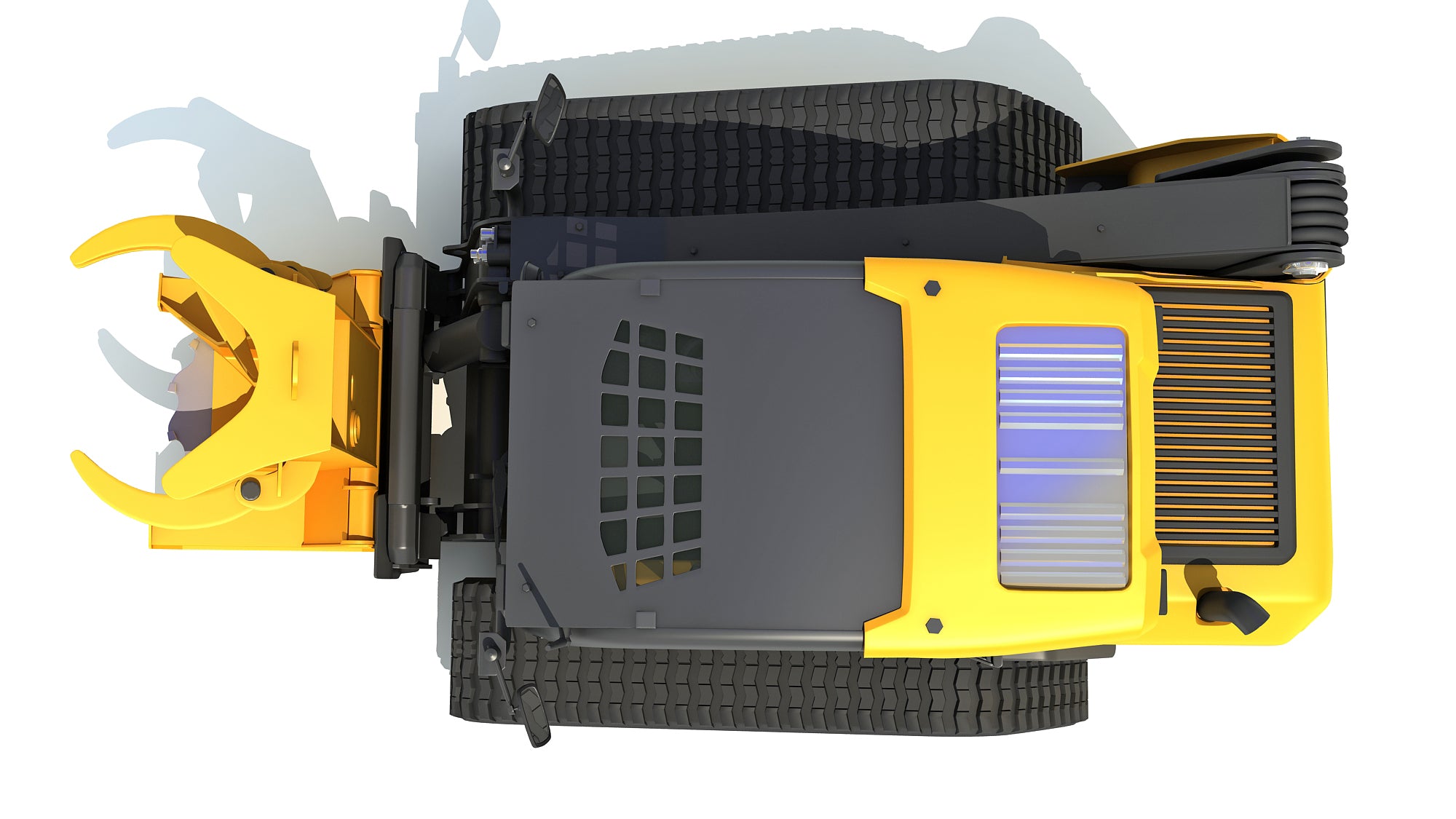 3D Skid Steer Tree Cutter