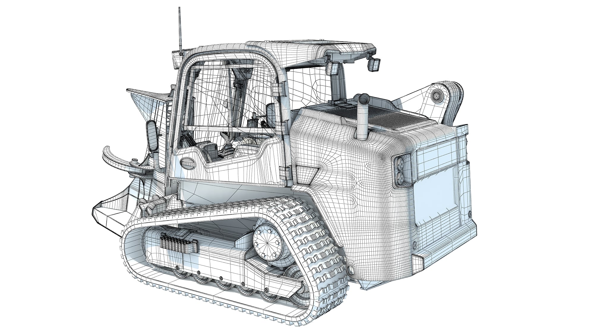 3D Skid Steer Tree Cutter