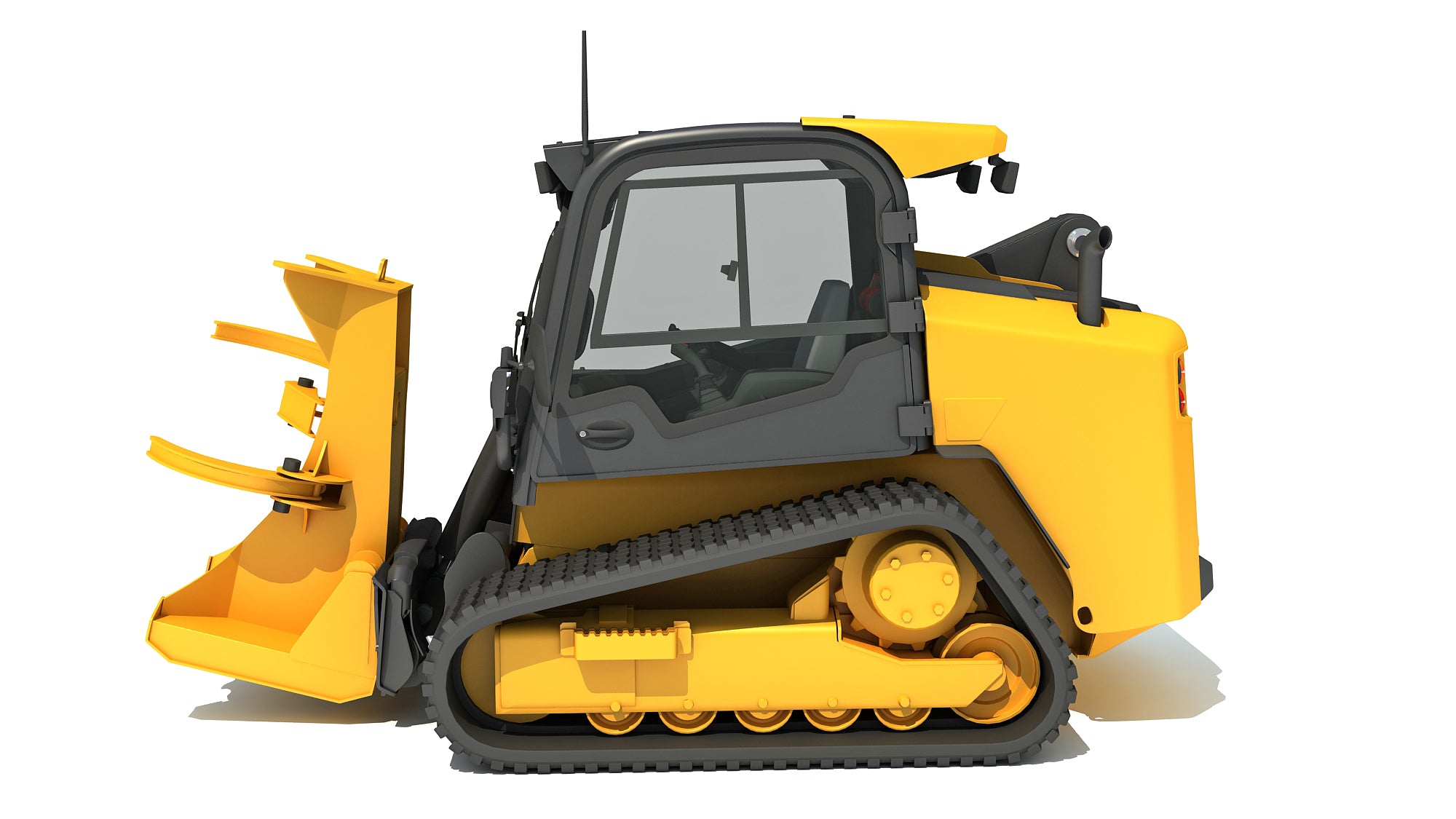 3D Skid Steer Tree Cutter