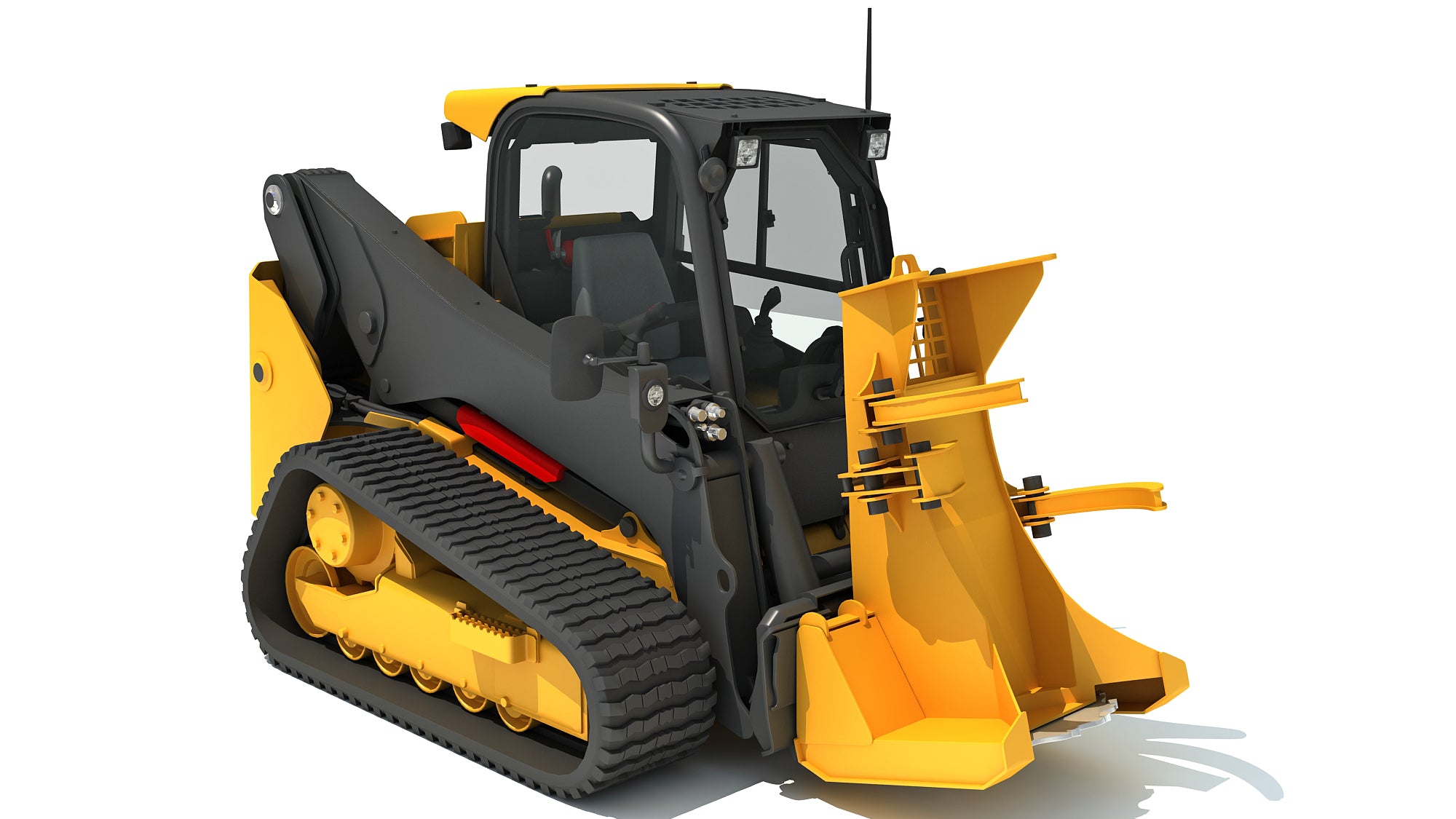 3D Skid Steer Tree Cutter
