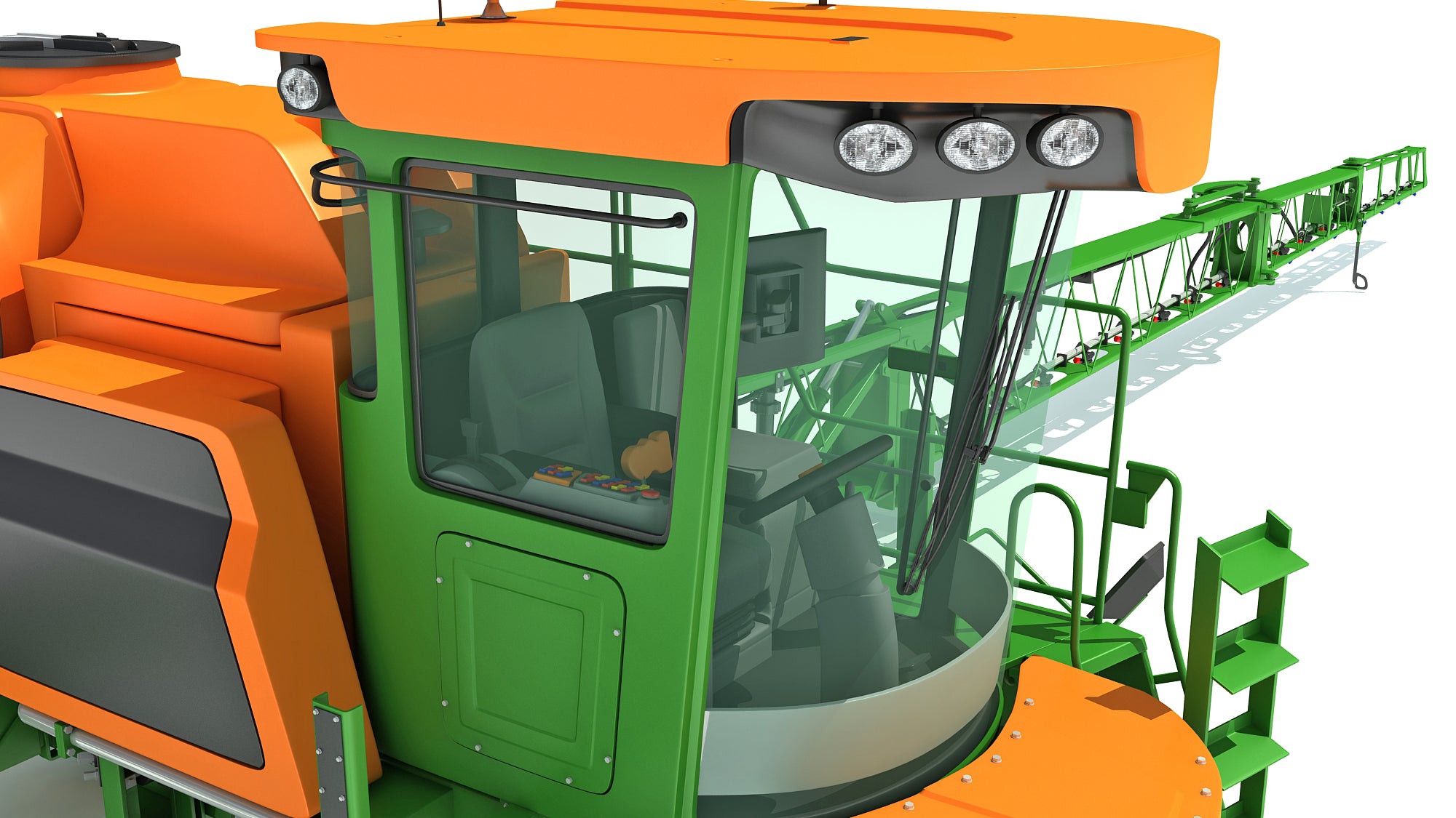 Sprayer Spreader 3D Model