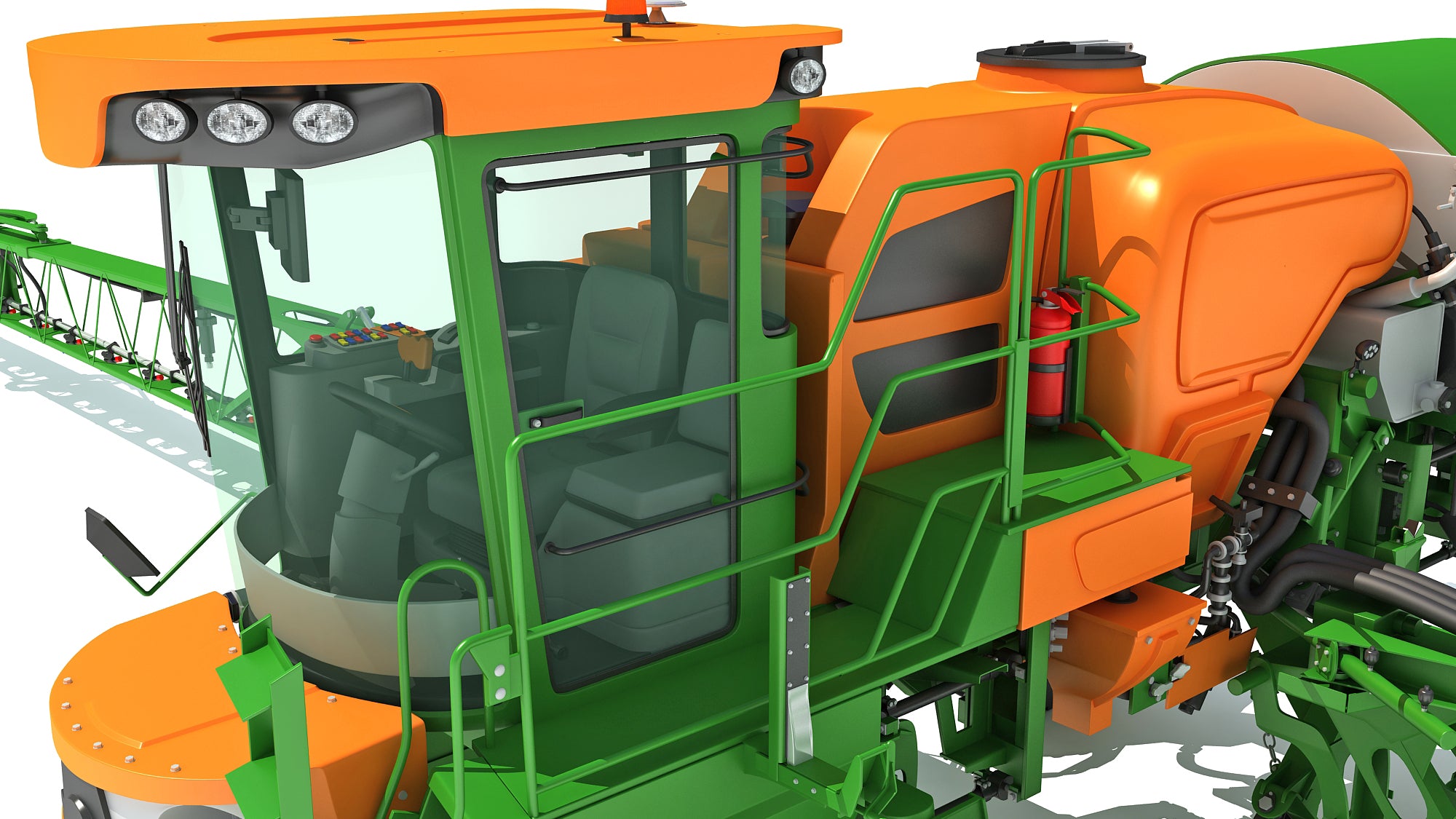 Sprayer and Spreader Machine