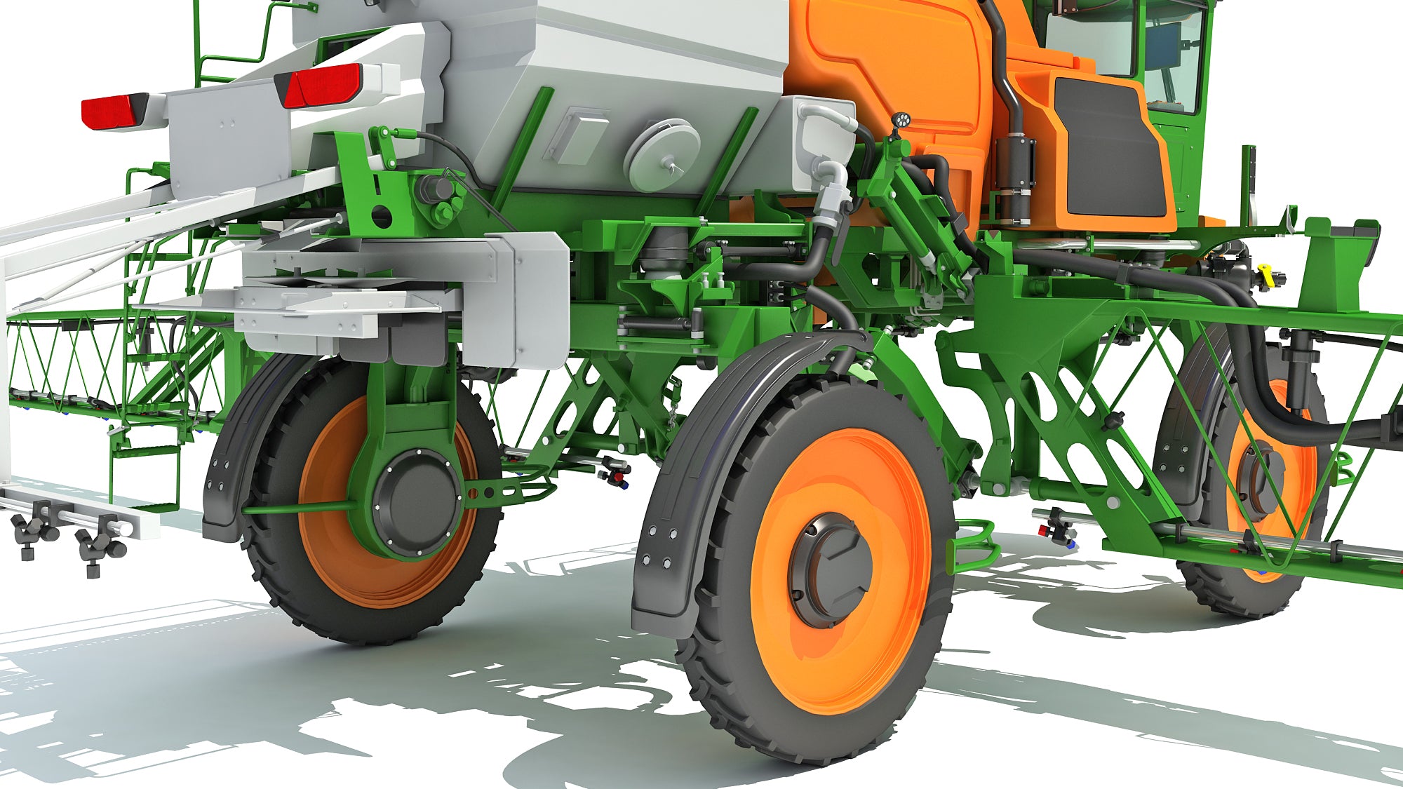 Sprayer Spreader 3D Model