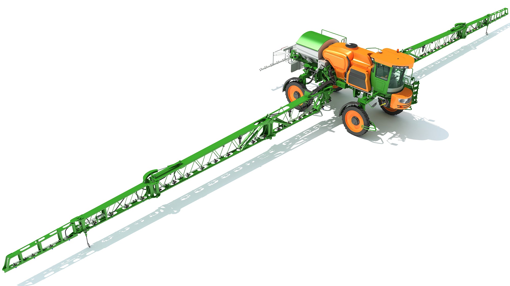 Sprayer Spreader 3D Model