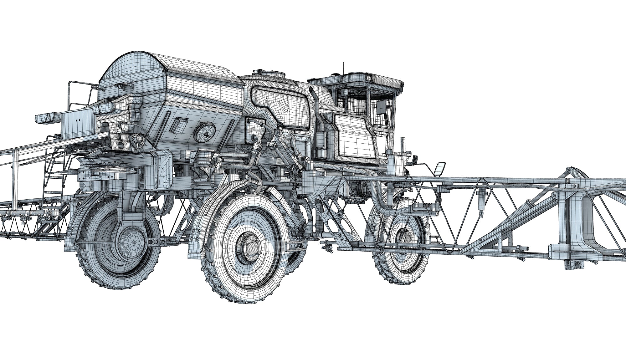Sprayer Spreader 3D Model