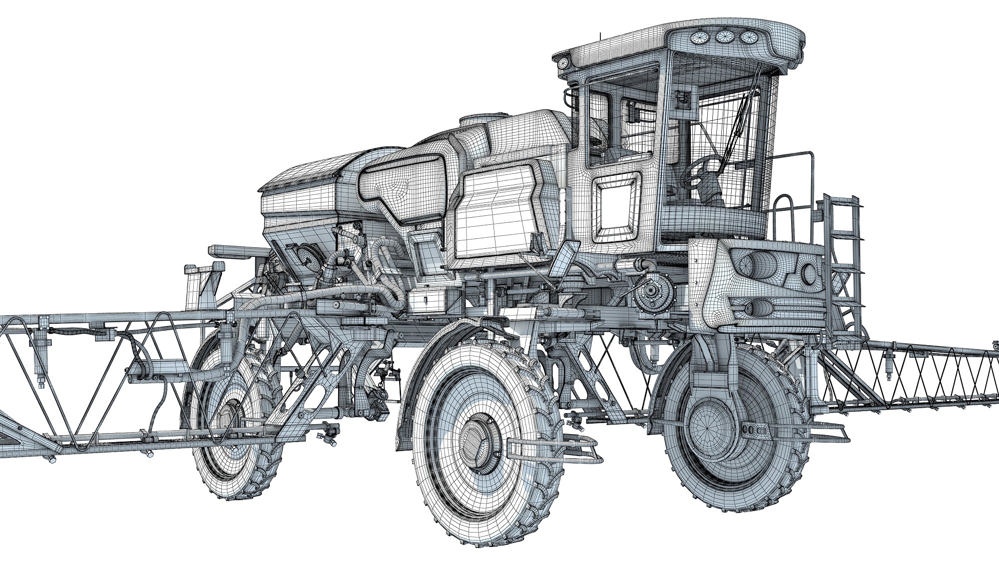 Sprayer Spreader 3D Model