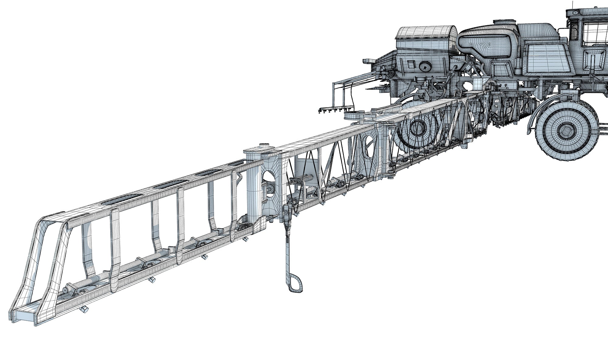 Sprayer Spreader 3D Model