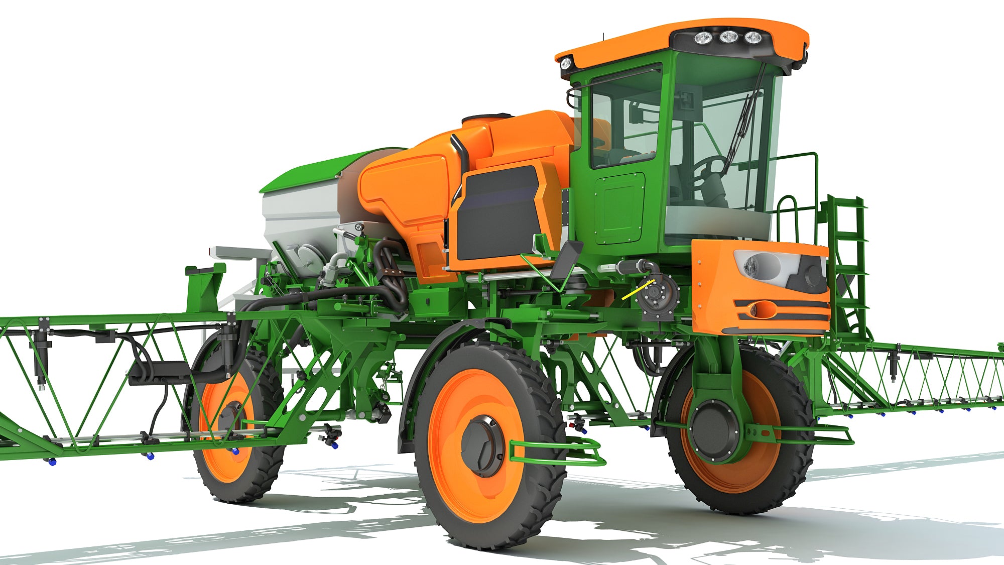 Sprayer Spreader 3D Model