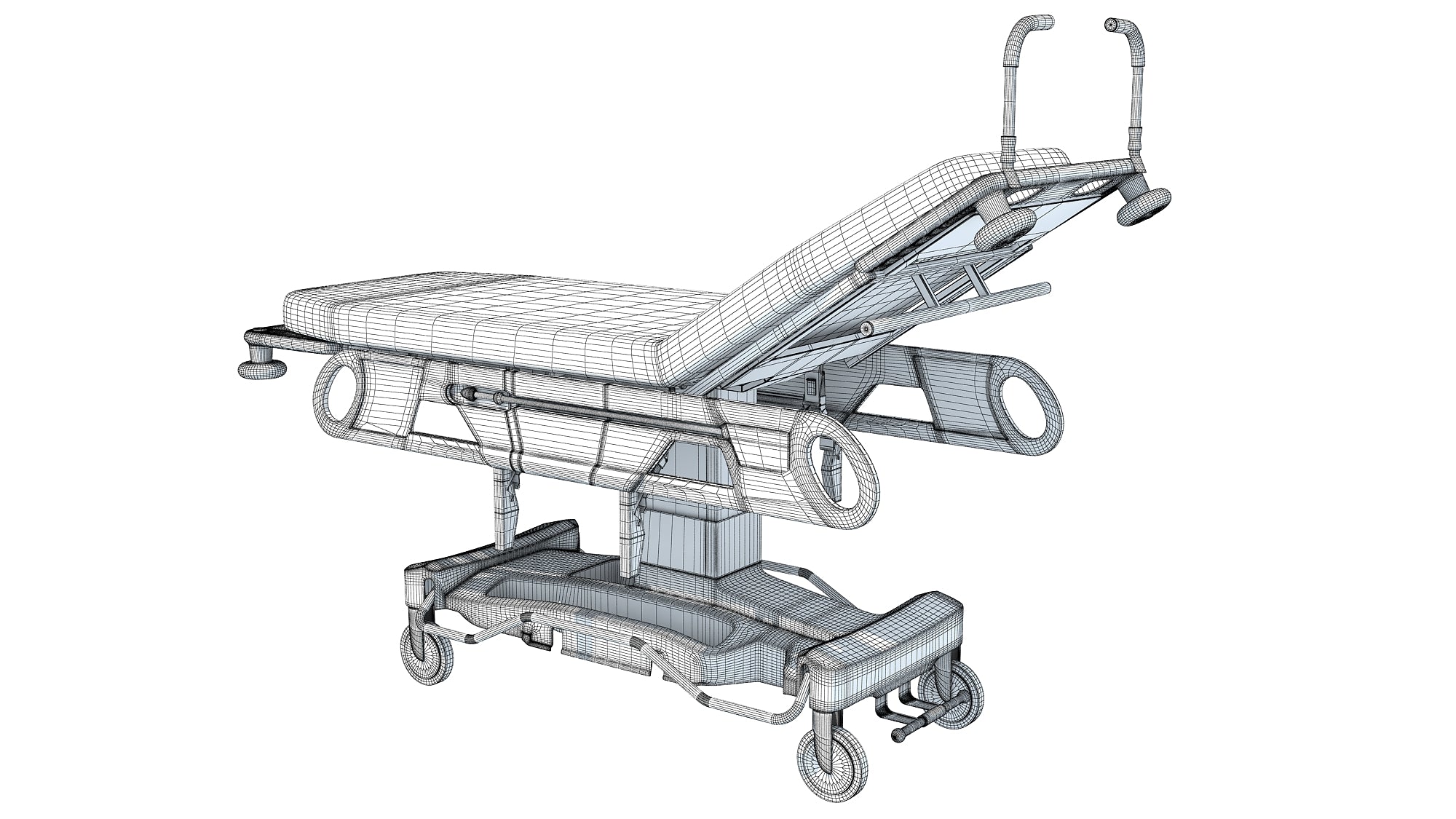 Patient Stretcher Trolley