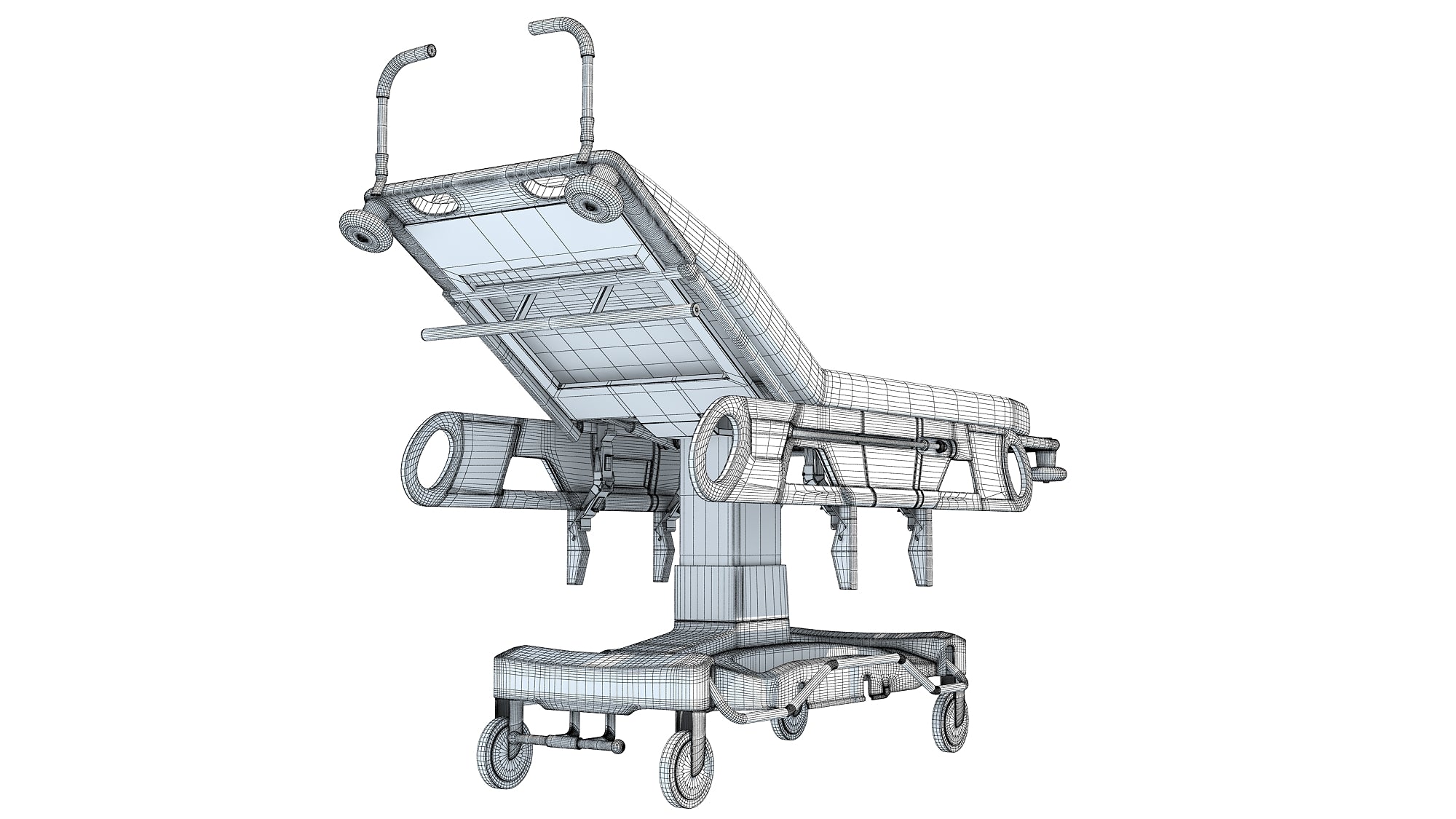 Patient Stretcher Trolley