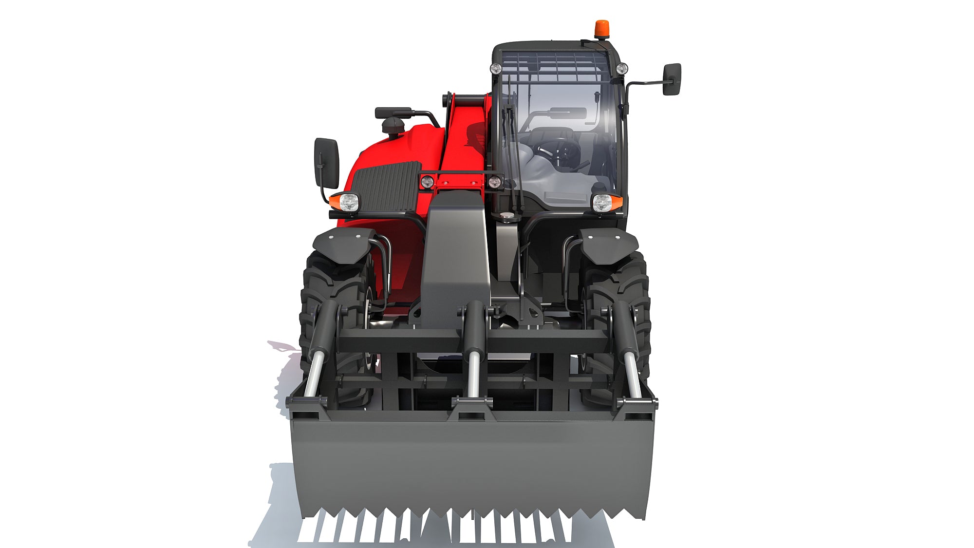Forklift Bucket Telehandler 3D model