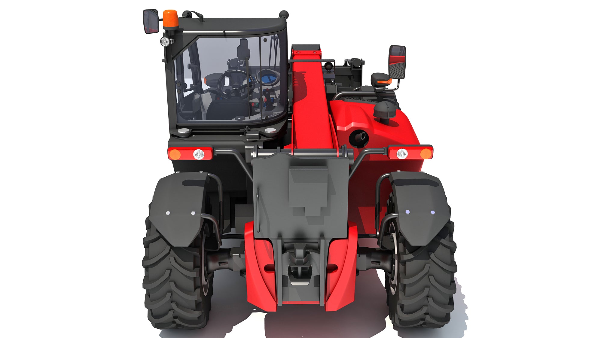 Forklift Bucket Telehandler 3D model