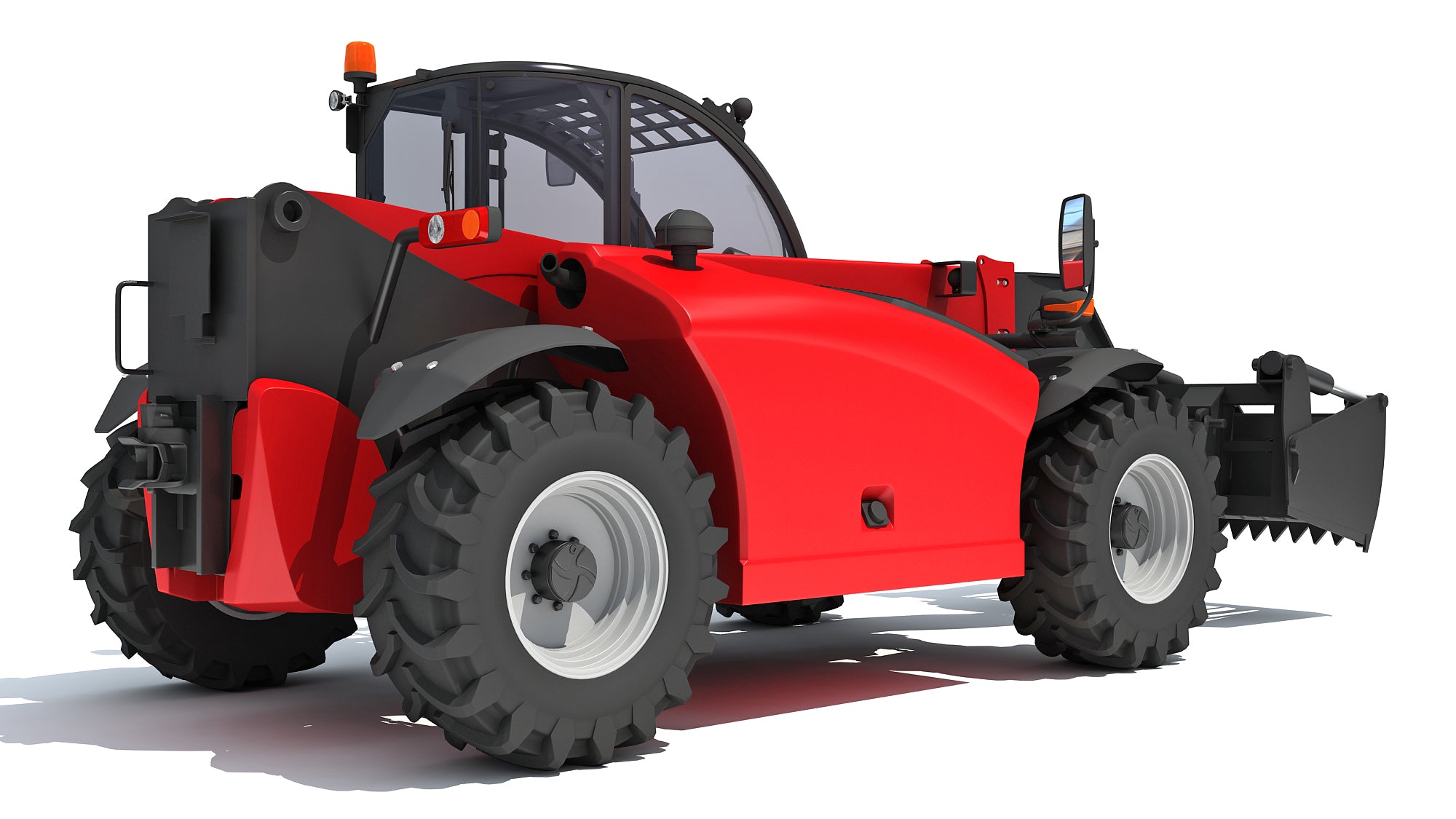 Forklift Bucket Telehandler 3D model