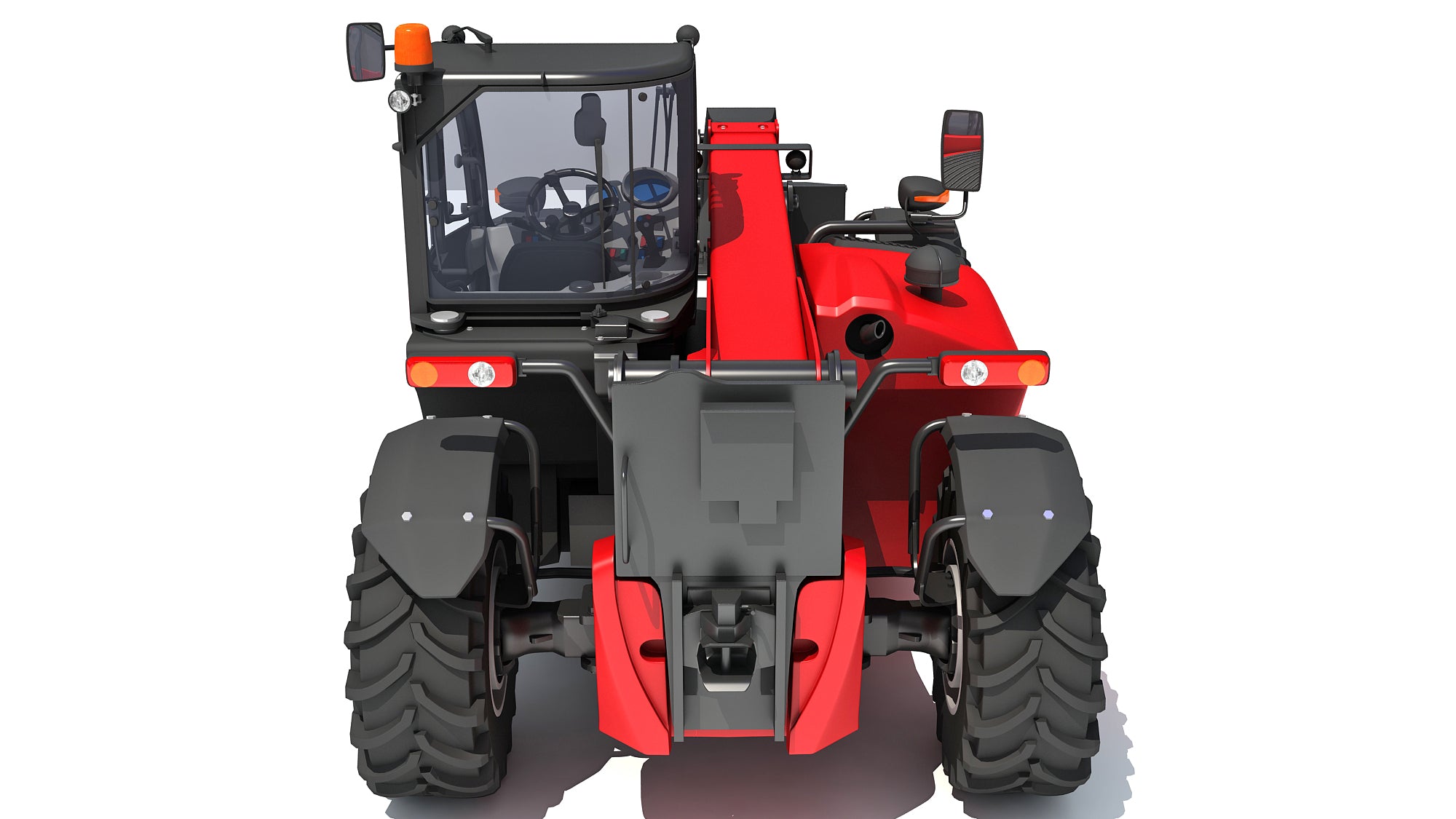 Telehandler Forklift 3D