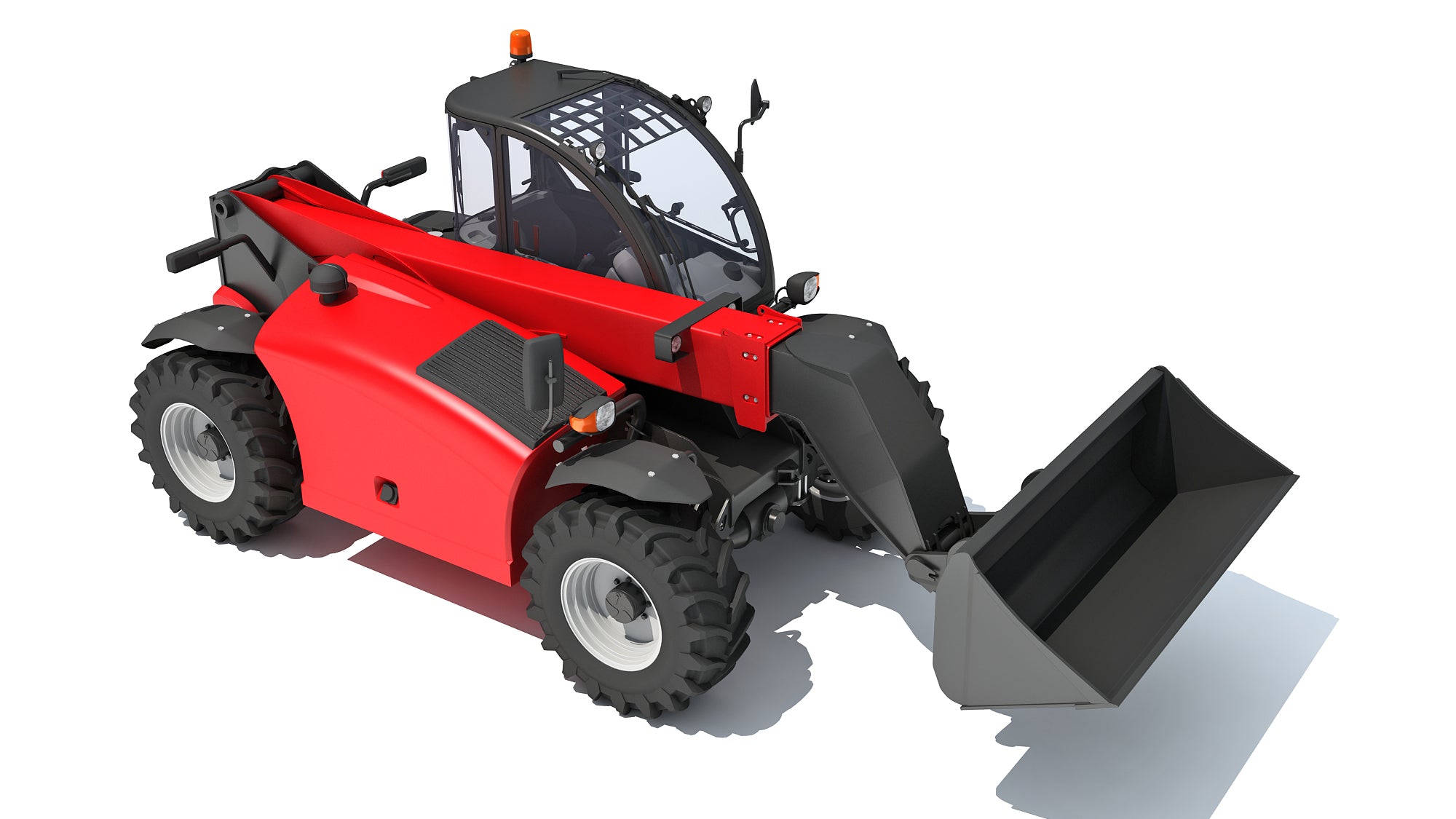 Telehandler Scoop Bucket 3D model