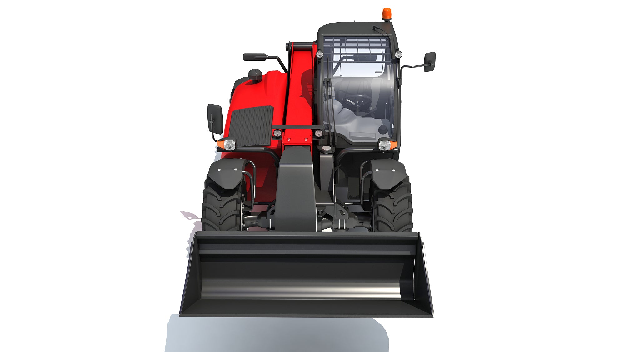 Telehandler Scoop Bucket 3D model