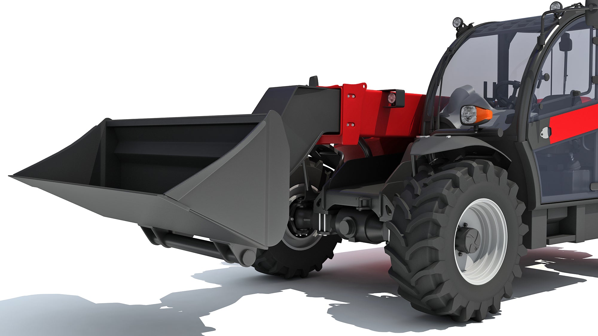 Telehandler Scoop Bucket 3D model