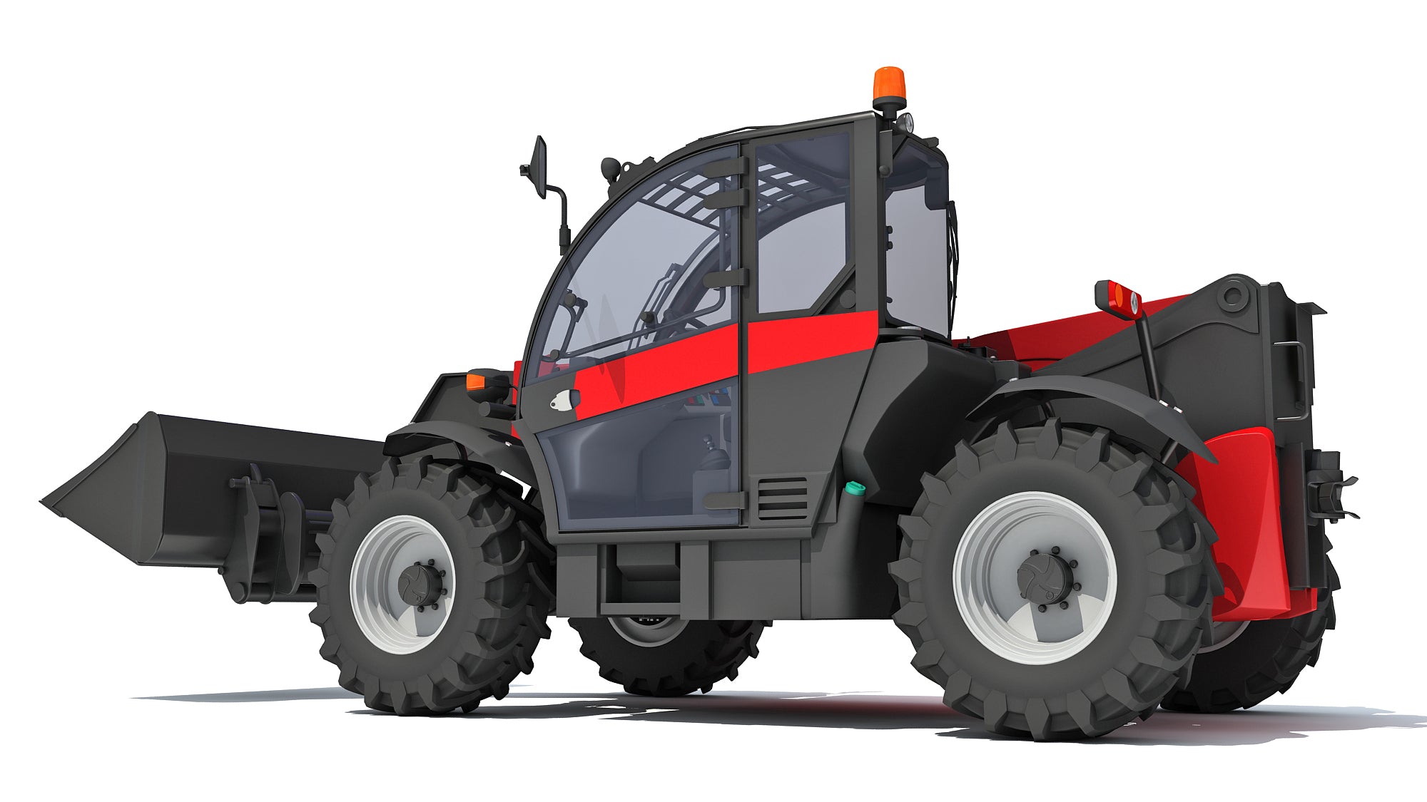 Telehandler Scoop Bucket 3D model