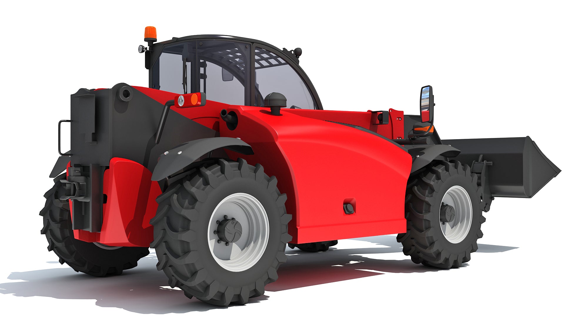 Telehandler Scoop Bucket 3D model