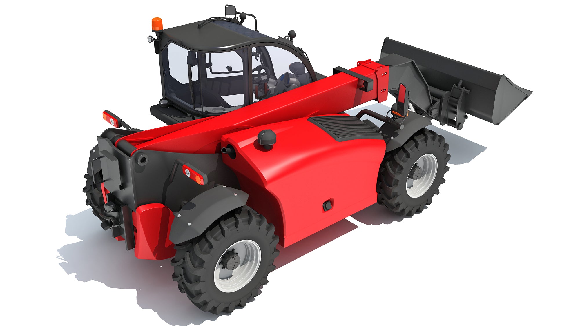 Telehandler Scoop Bucket 3D model