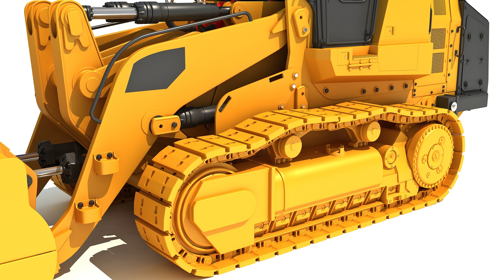 Track Loader 3D Model