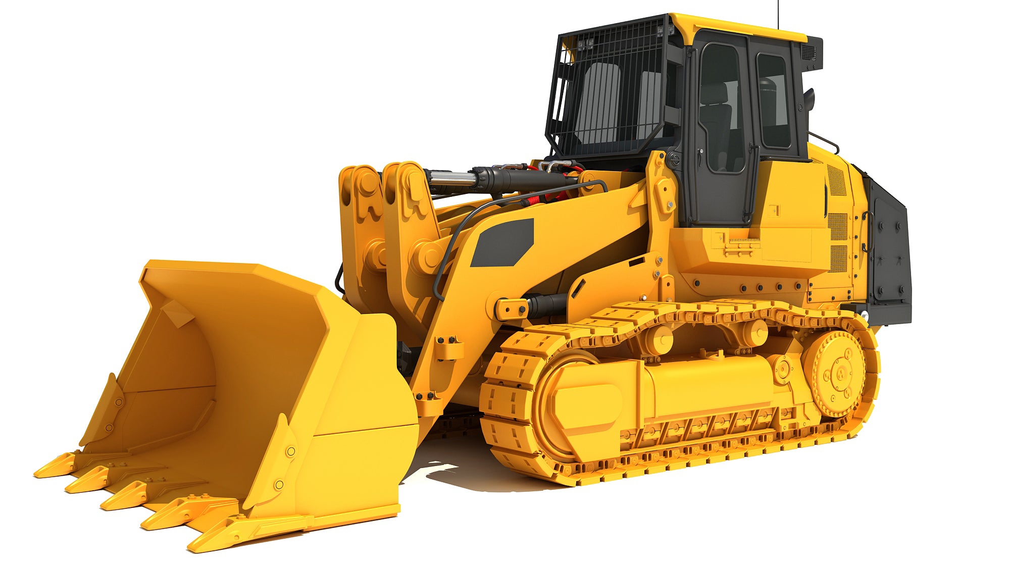 Track Loader 3D Model