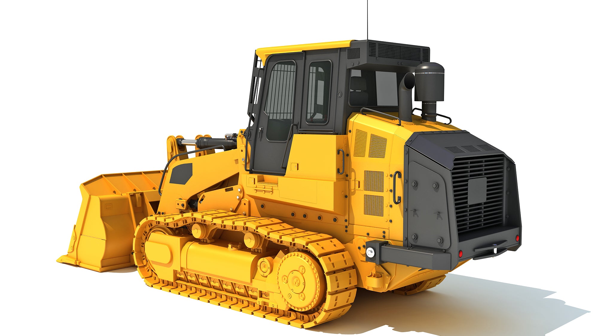 Track Loader 3D Model