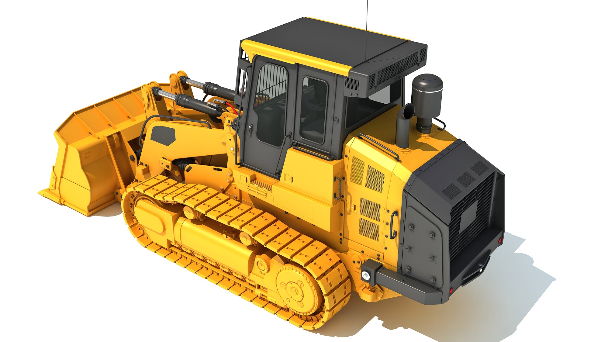 Track Loader 3D Model