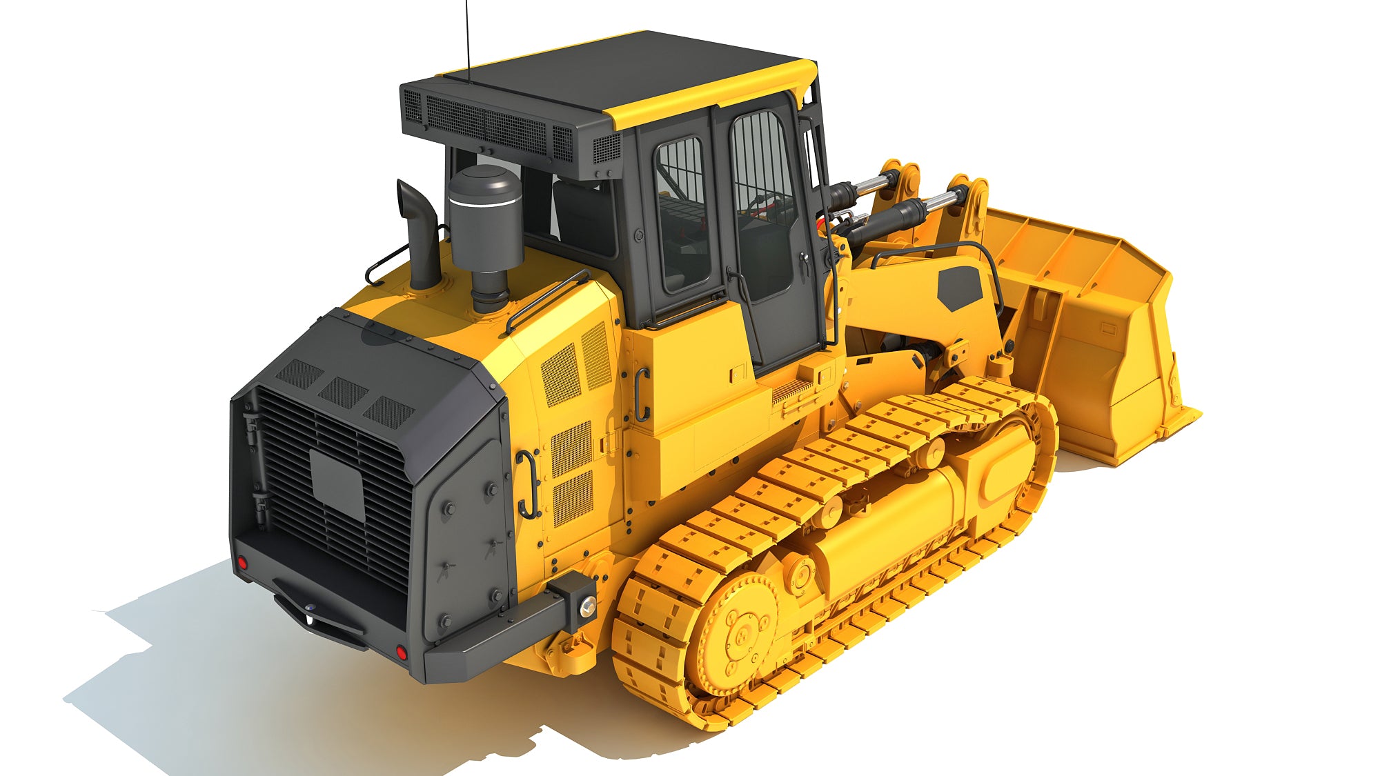 Track Loader 3D Model