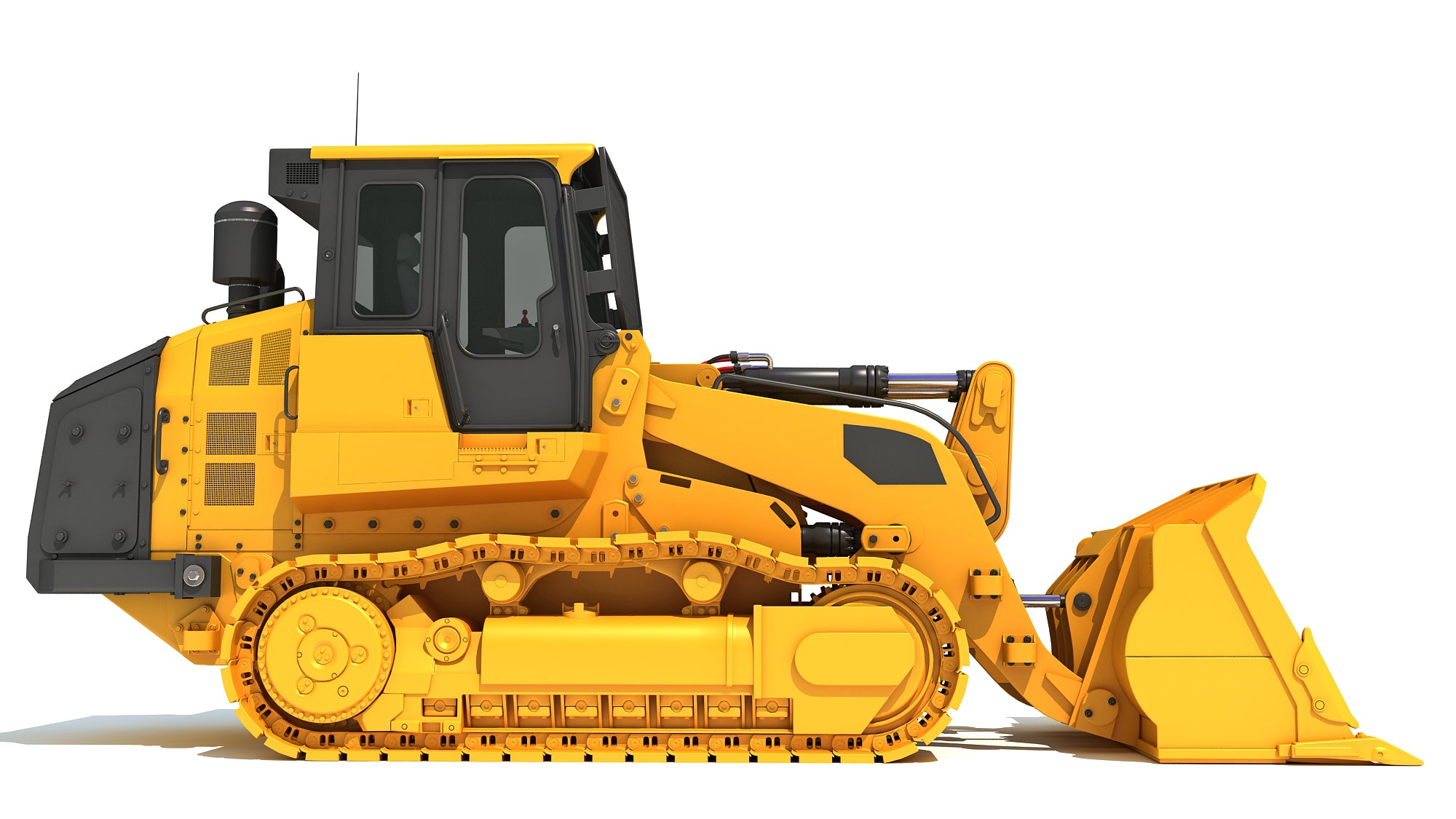 Track Loader 3D Model