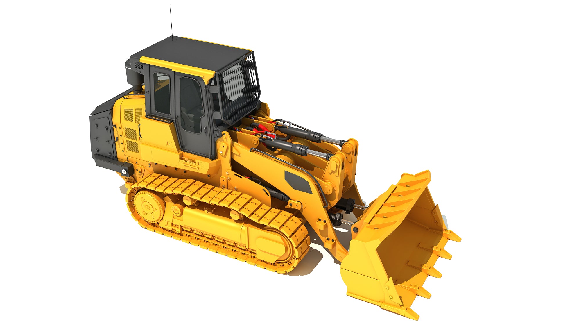 Track Loader 3D Model