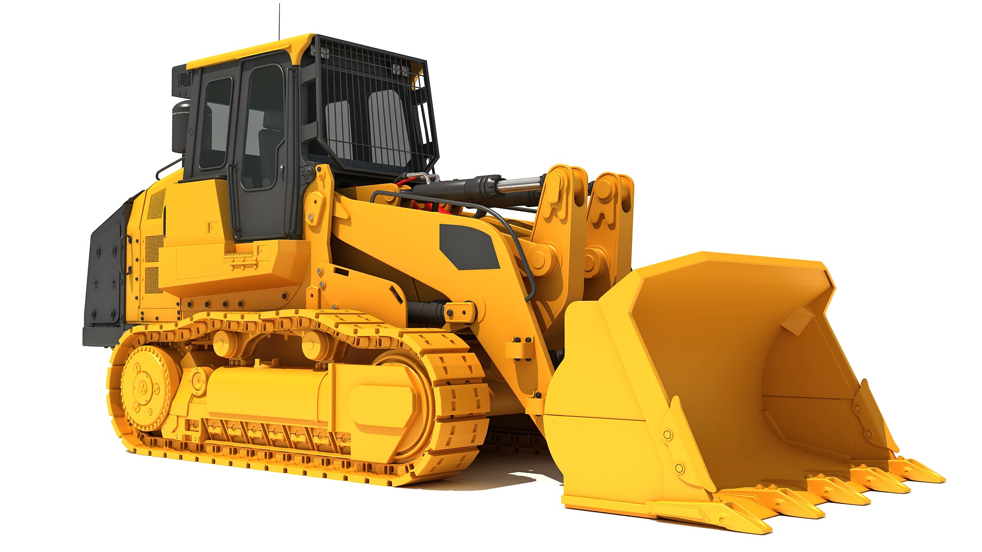 Track Loader 3D Model