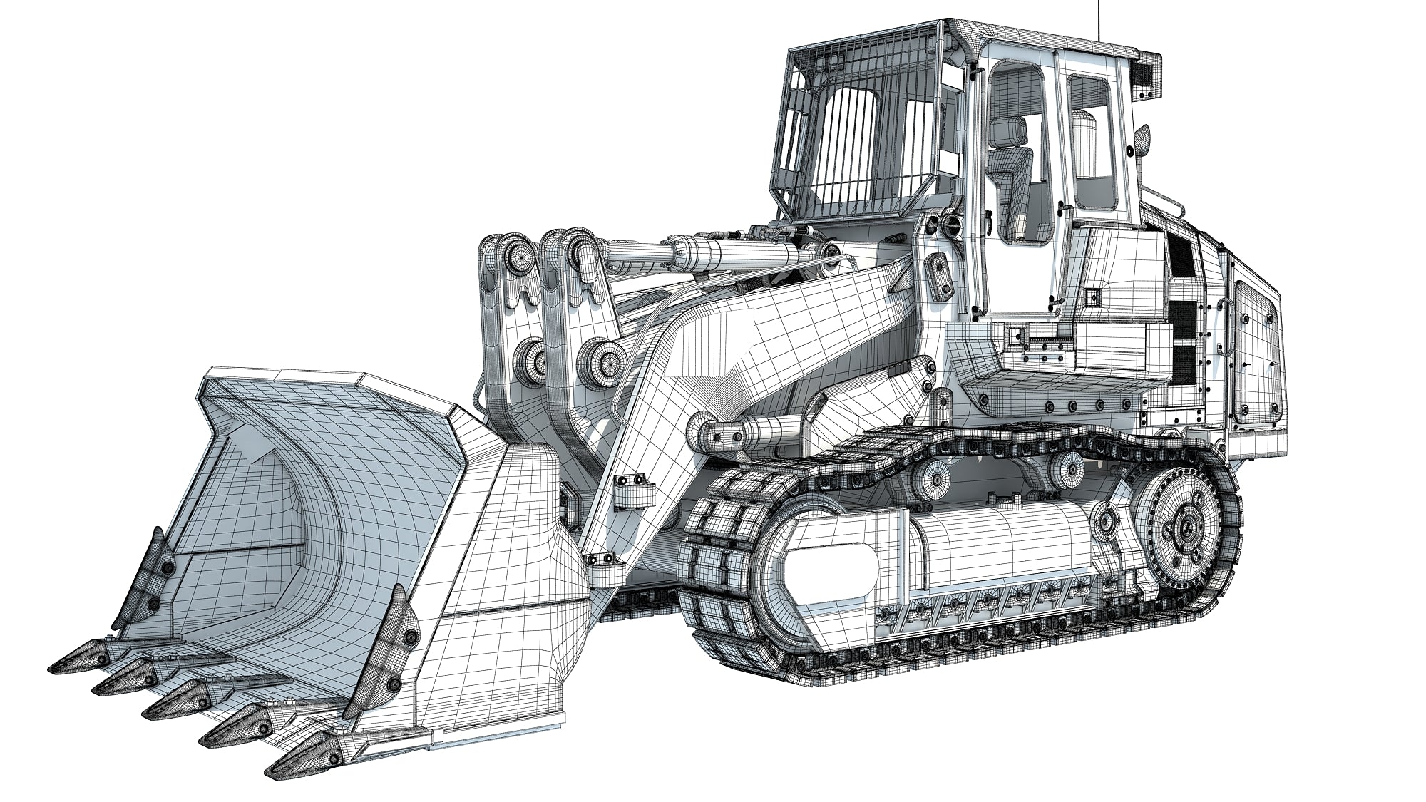 Track Loader 3D Model