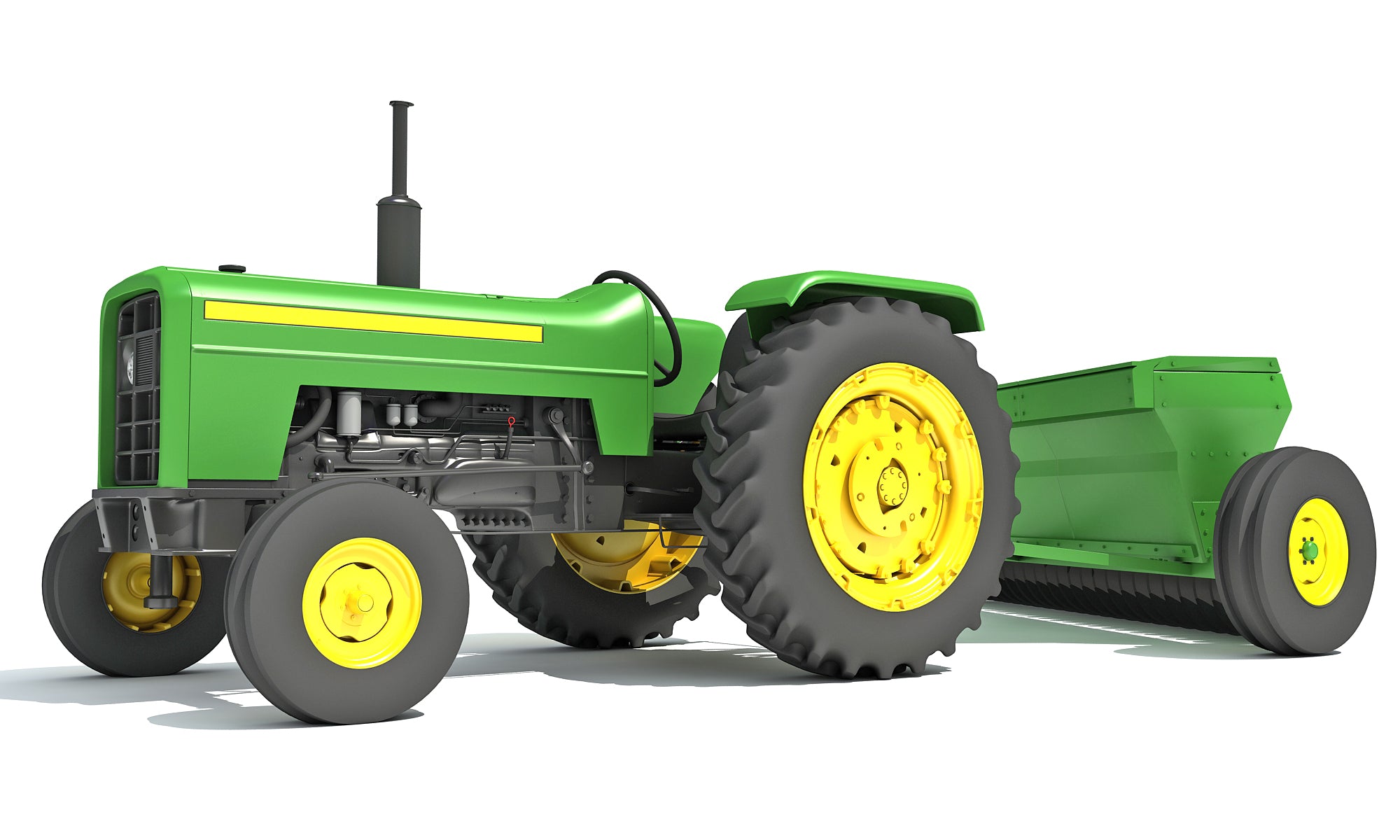 3D Tractor Disc Harrow
