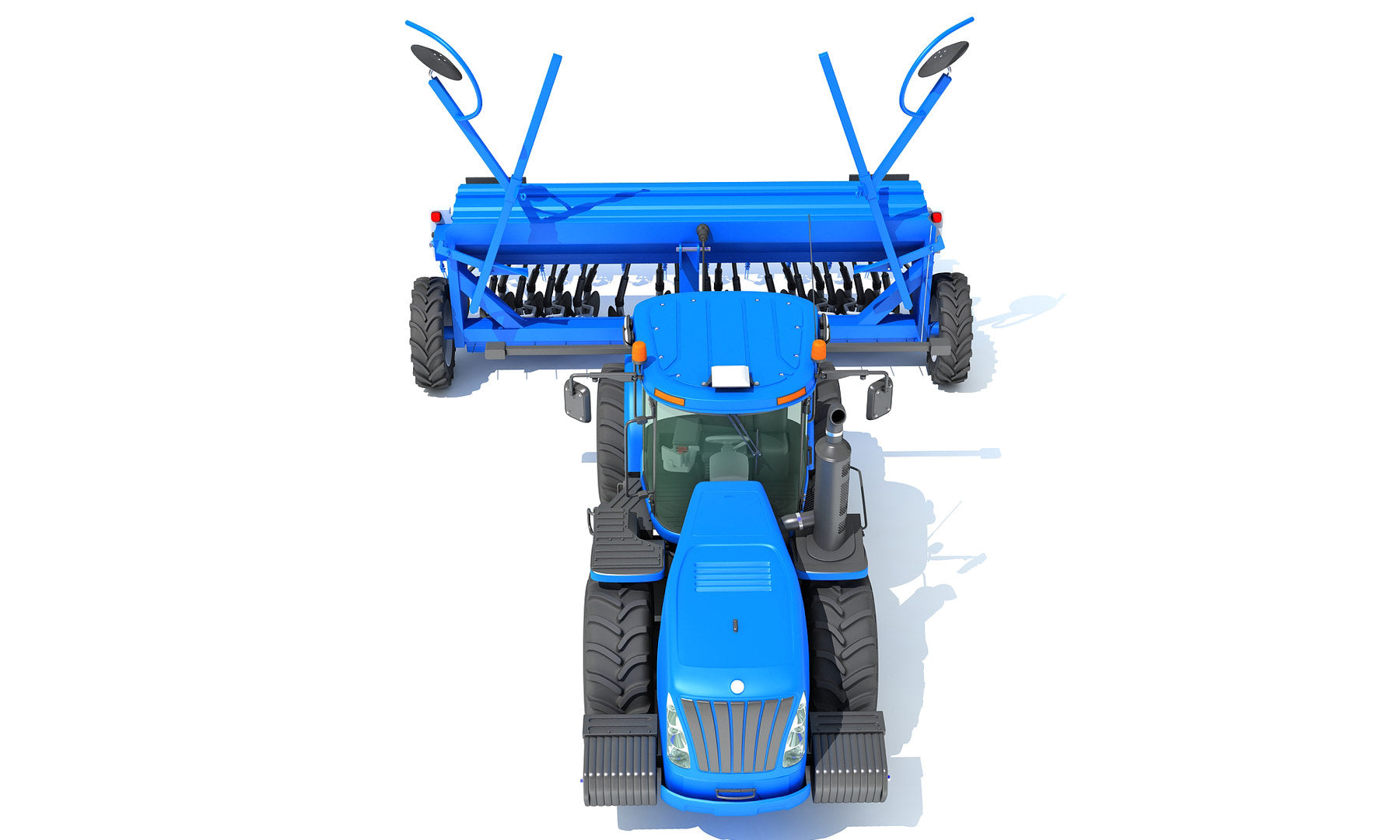 Seed Drill 3D Models