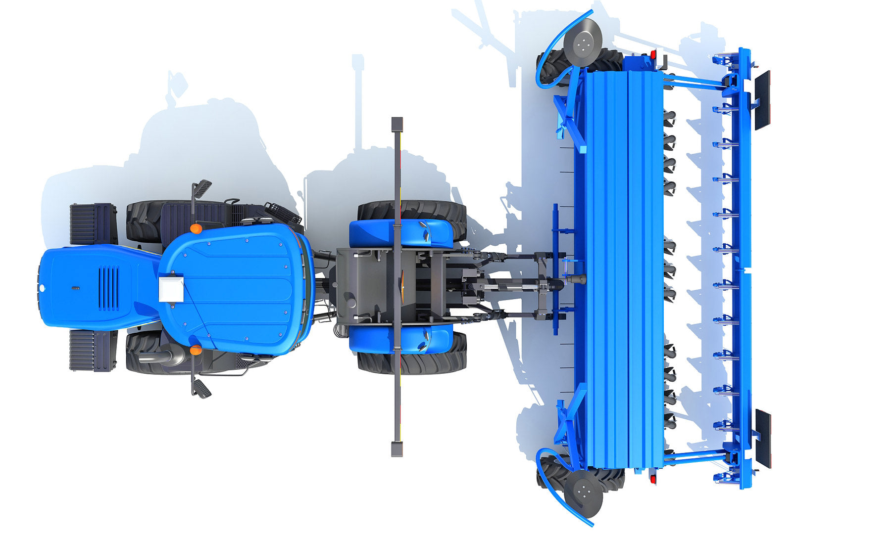 Seed Drill 3D Models