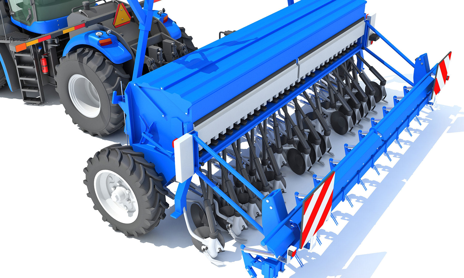 Seed Drill 3D Models