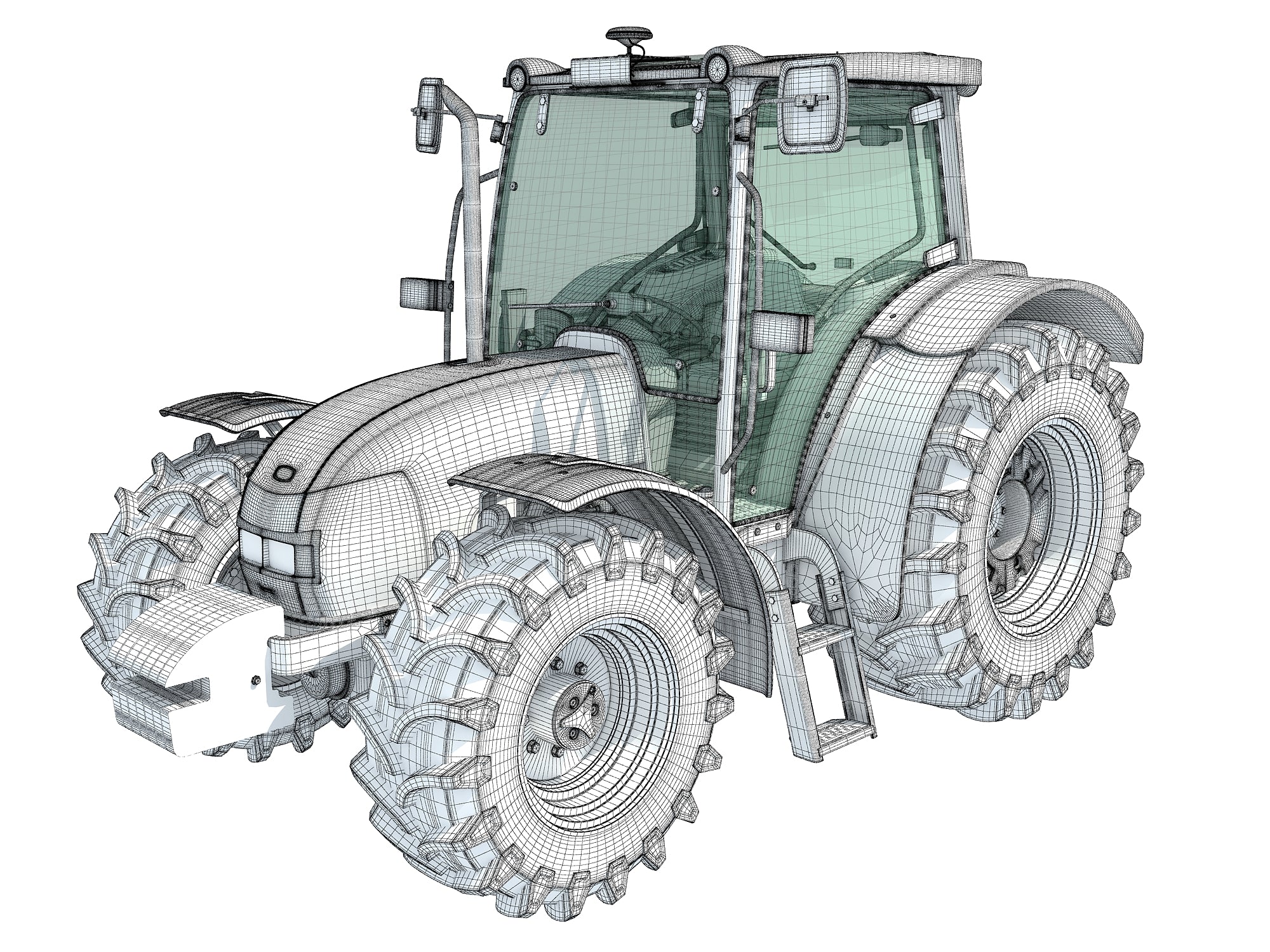 3D Tractor Models