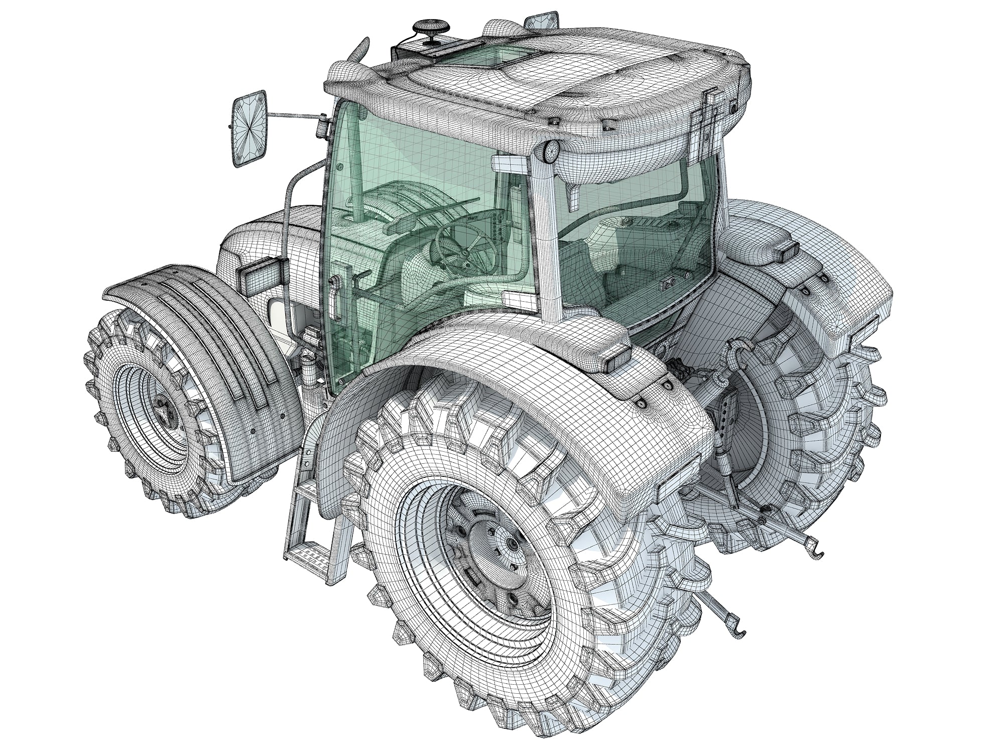 3D Tractor Models