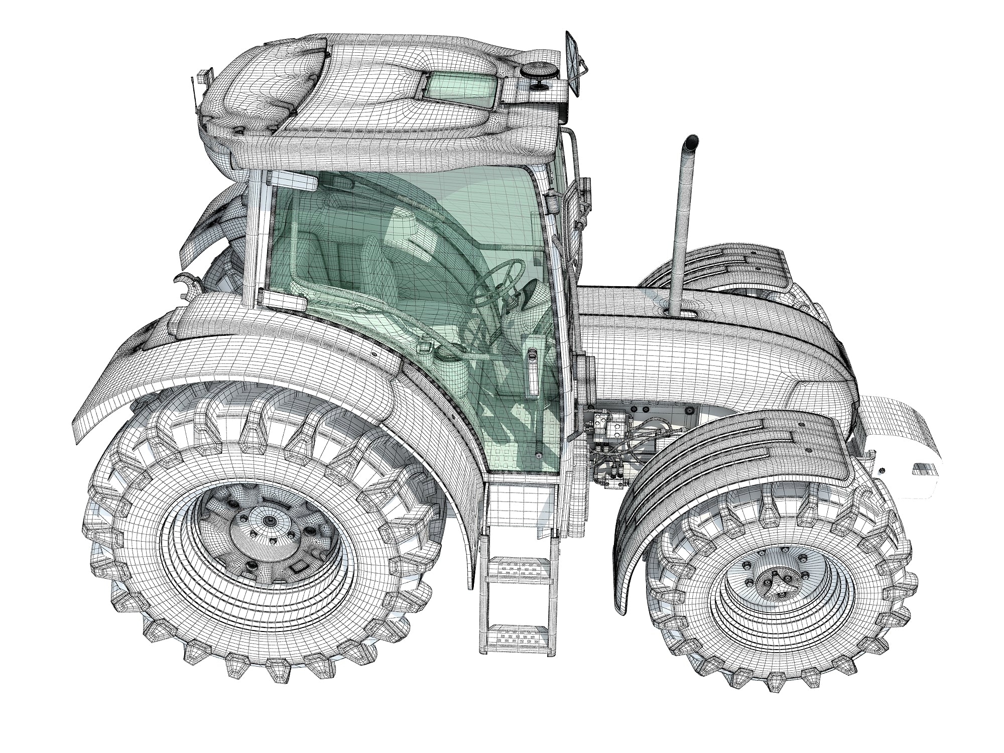 3D Tractor Models