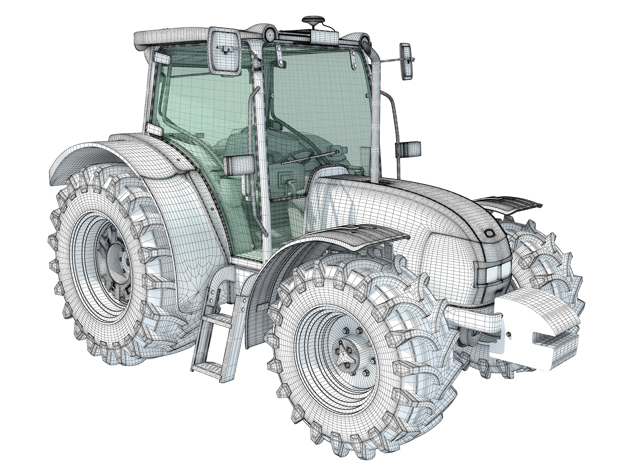 3D Tractor Models