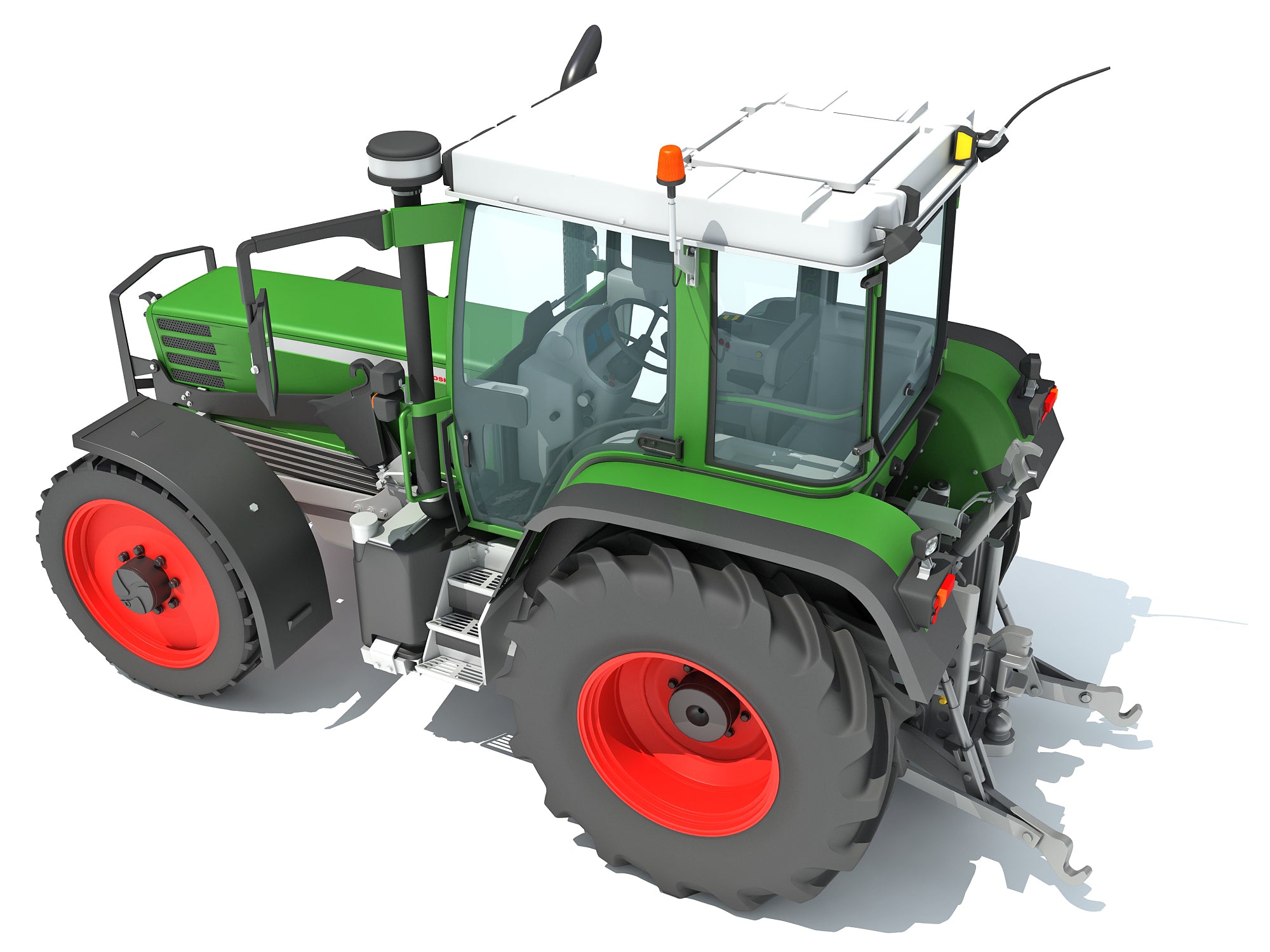 3D Tractor Model