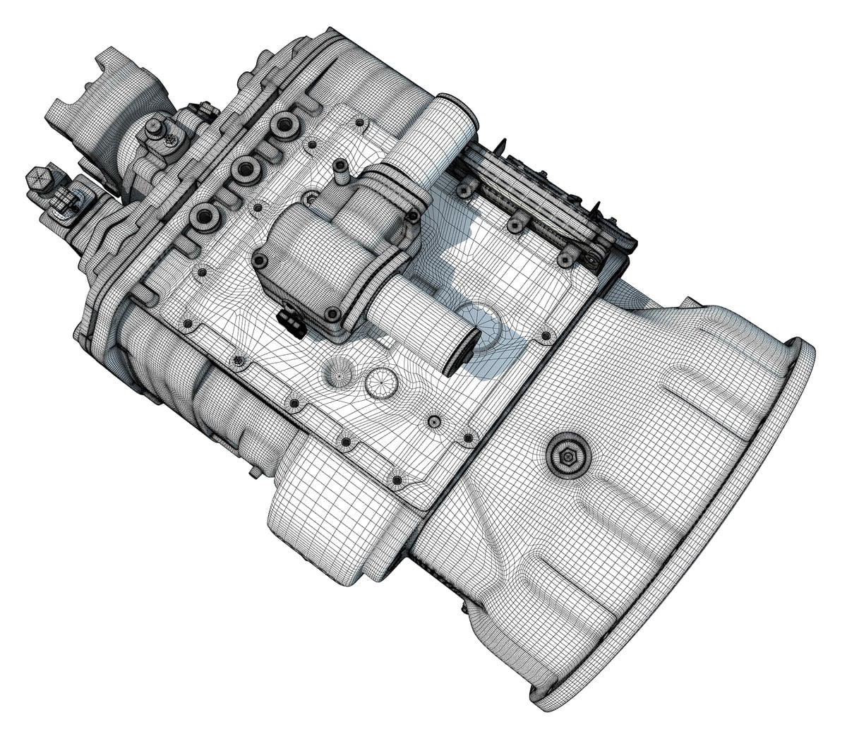 3D Transmission Trans Model